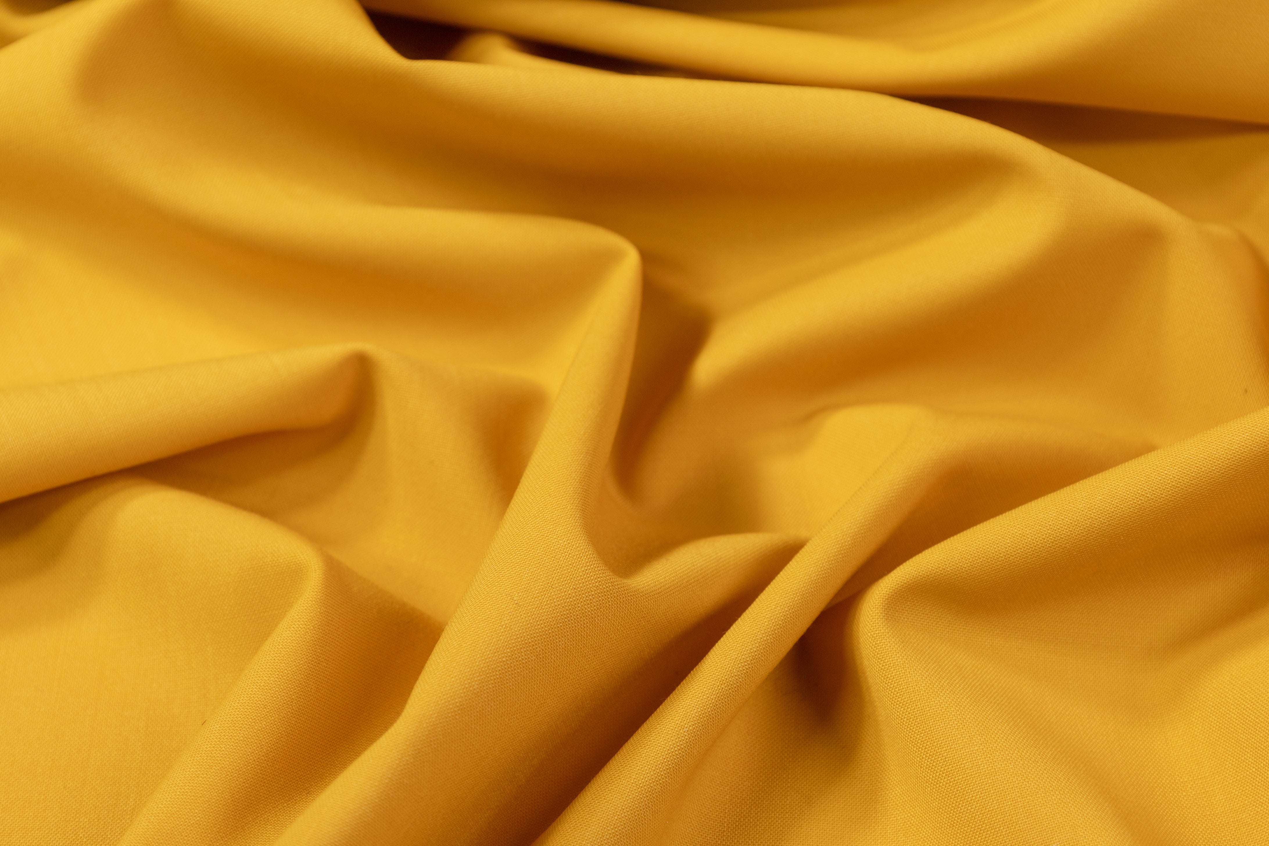 Italian Stretch Wool Suiting - Yellow