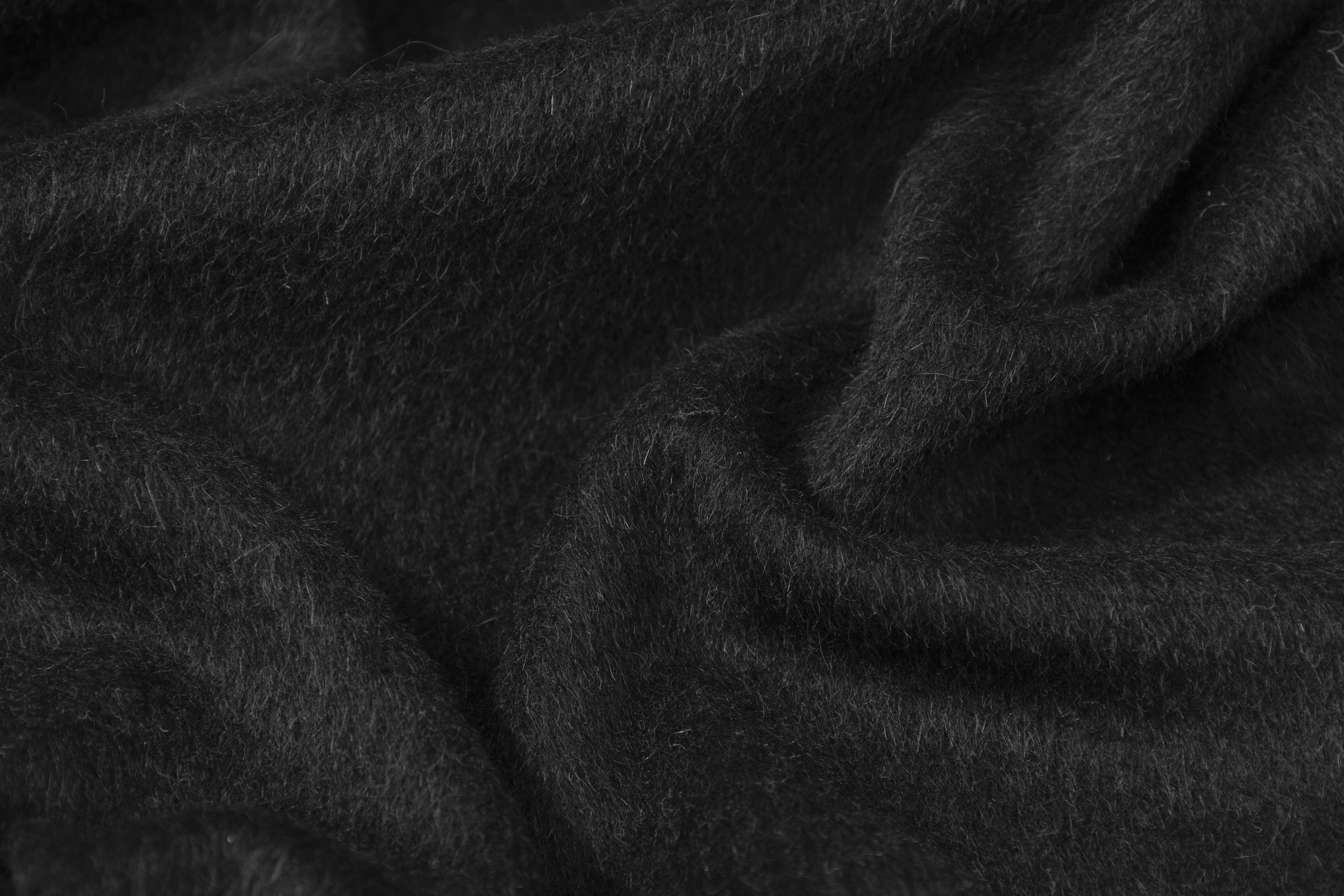 Wool Coating - Black