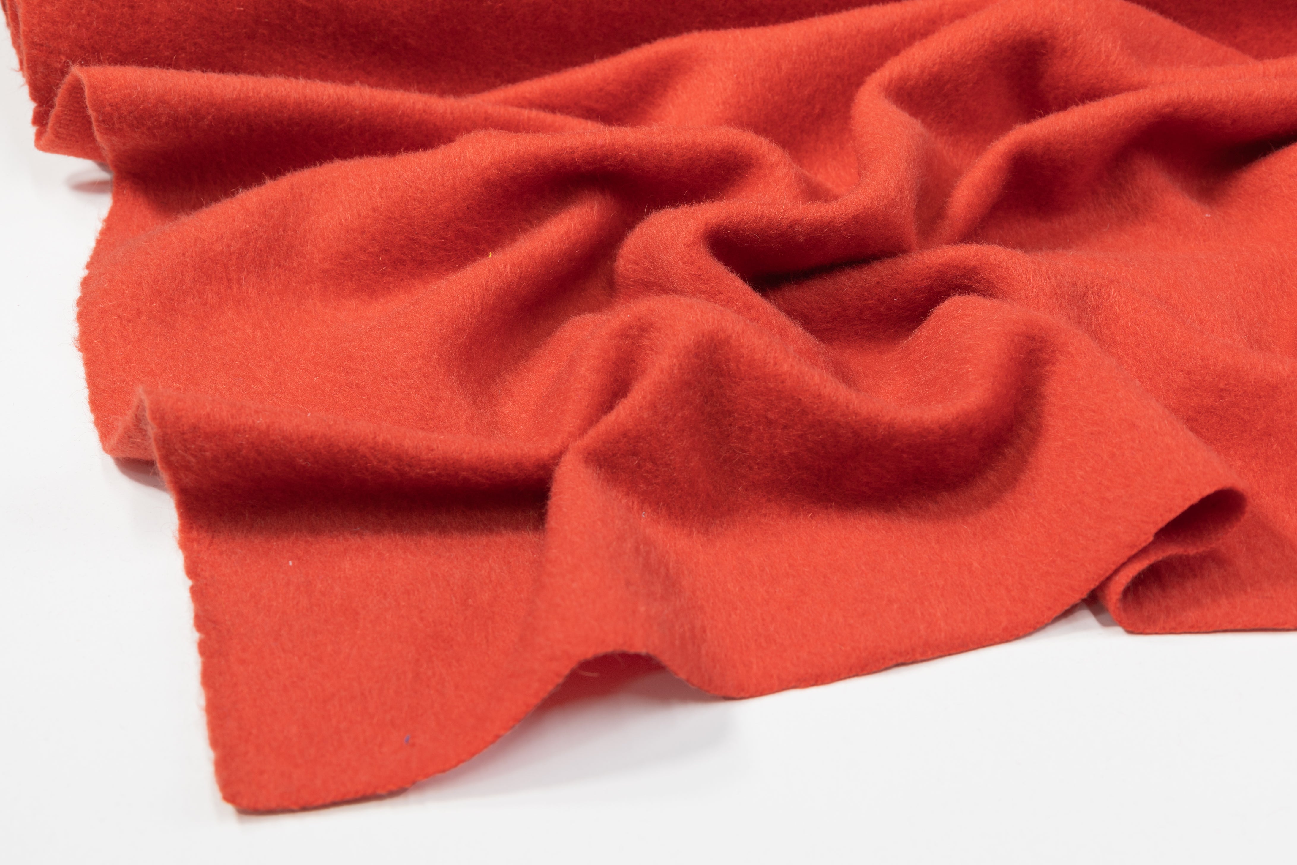 Wool Coating - Blood Orange