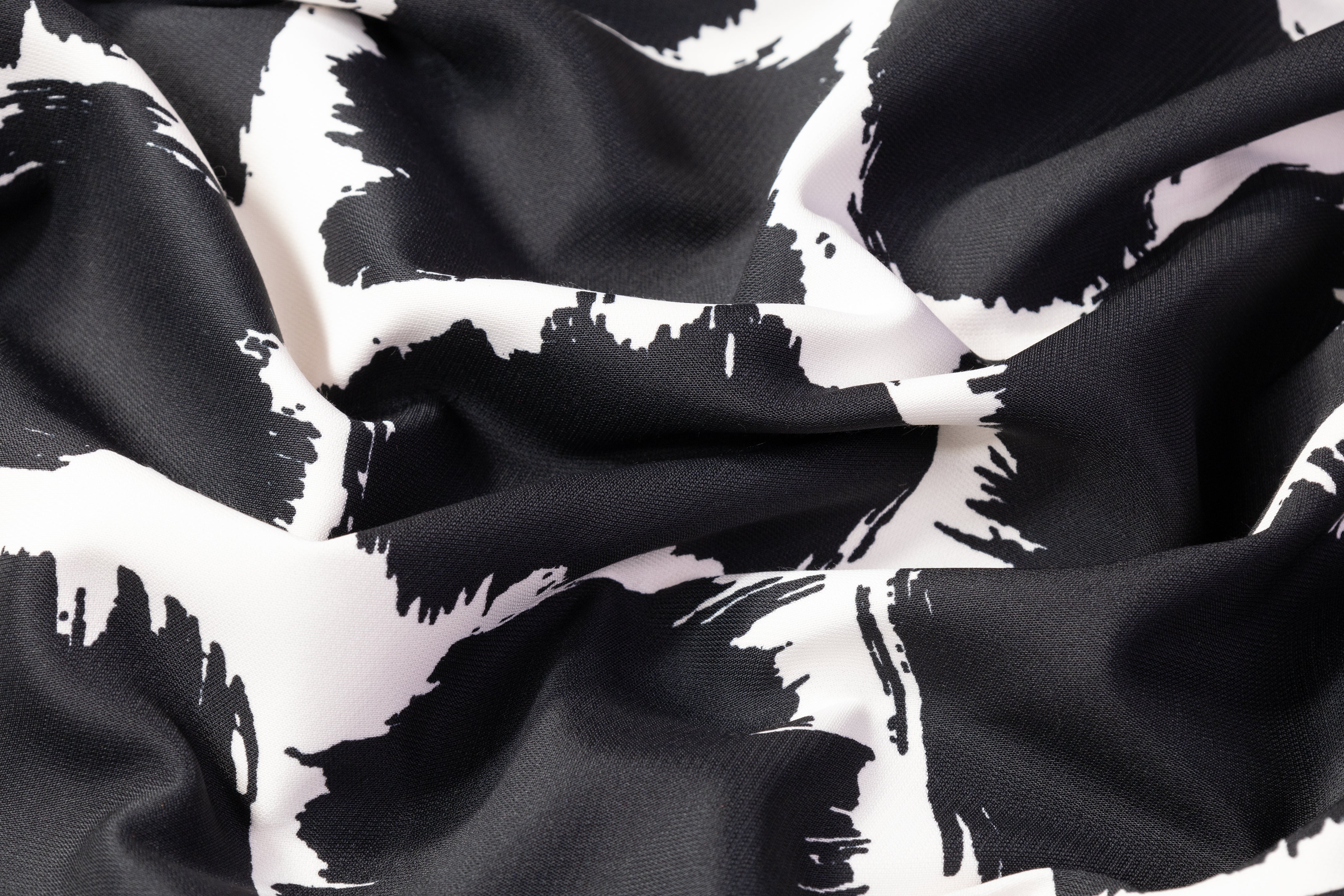 Alexander McQueen - Heavy Italian Mikado - Black / White