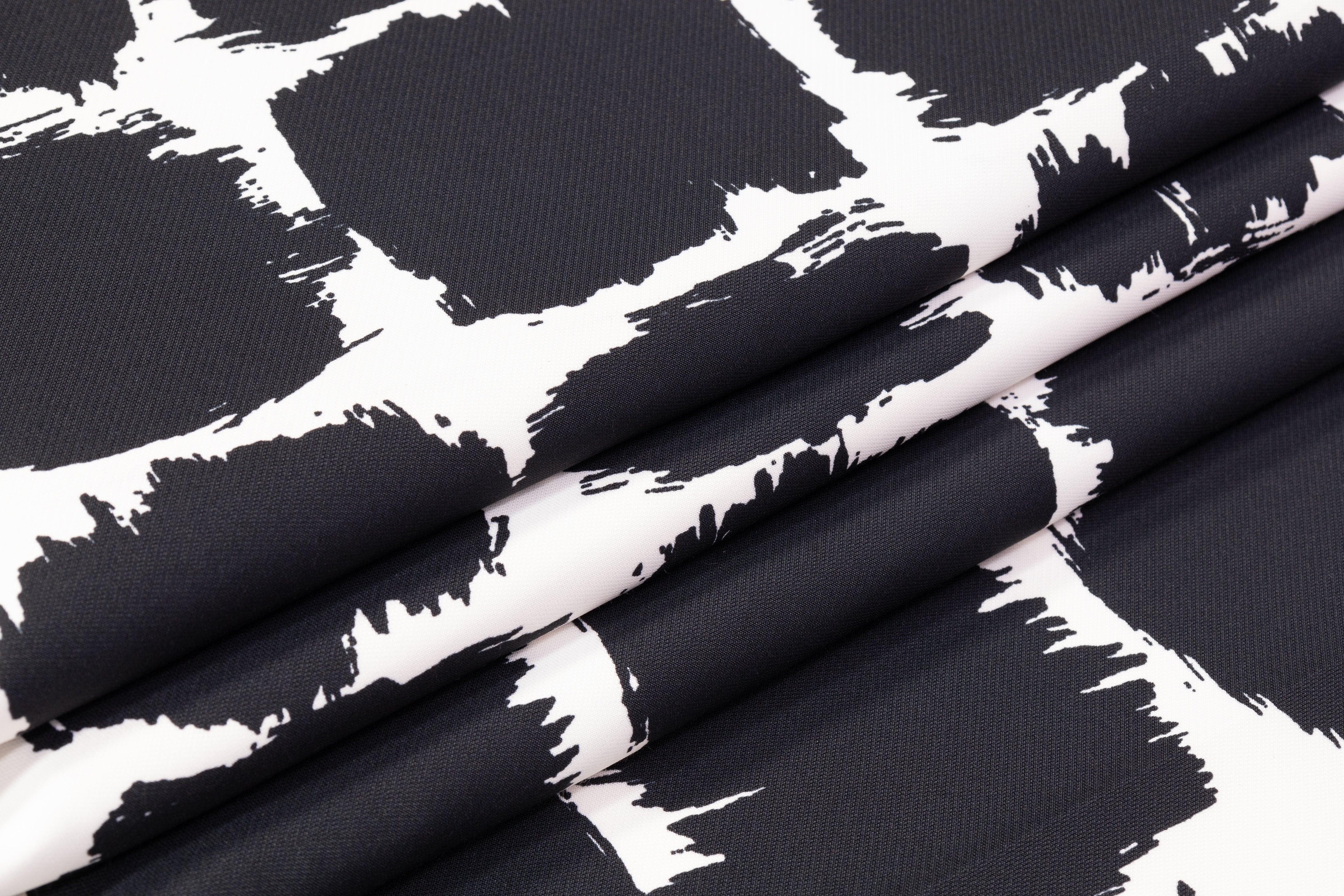 Alexander McQueen - Heavy Italian Mikado - Black / White