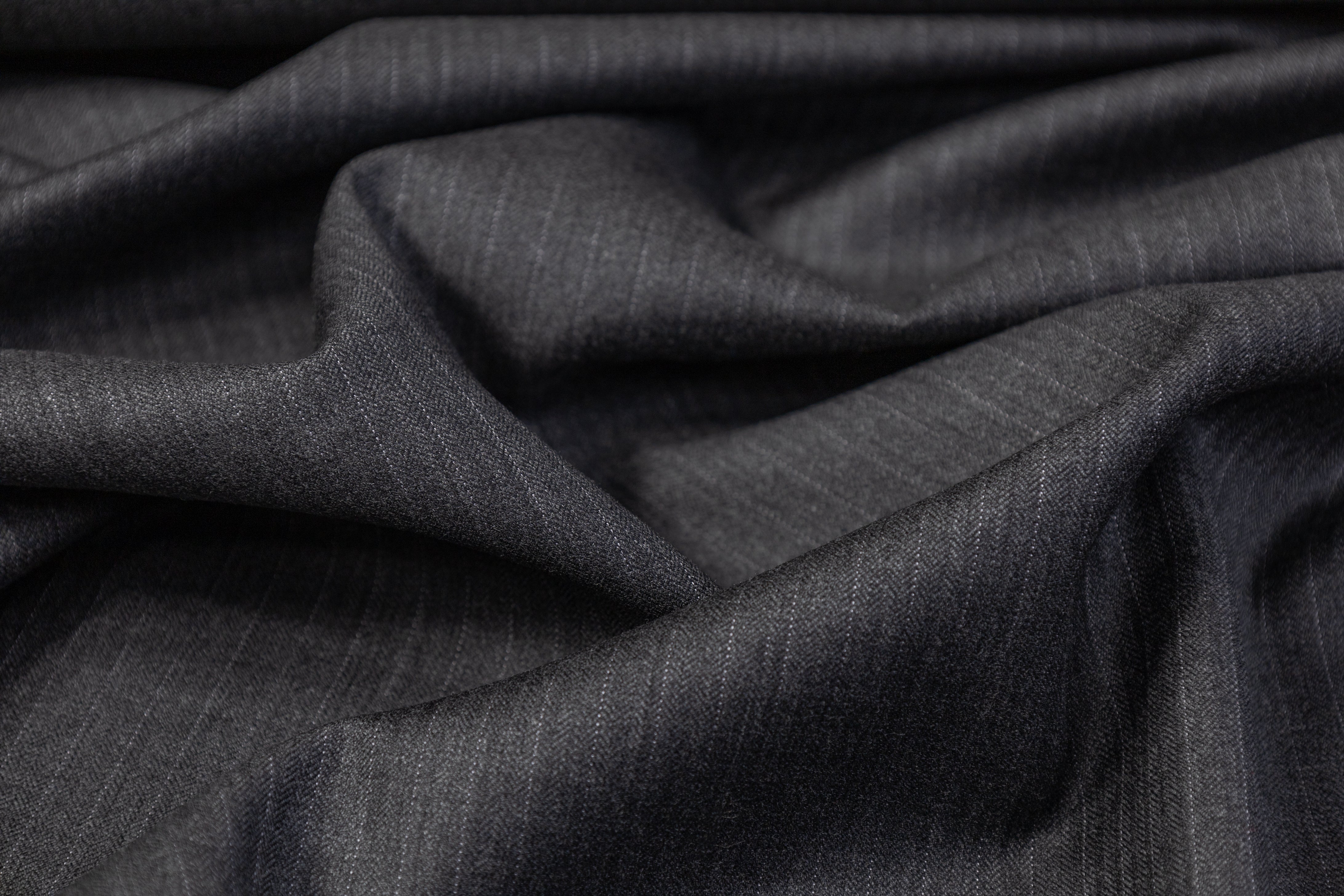 Loro Piana - Super 120s Extrafine Merino Wool Suiting - Charcoal Gray