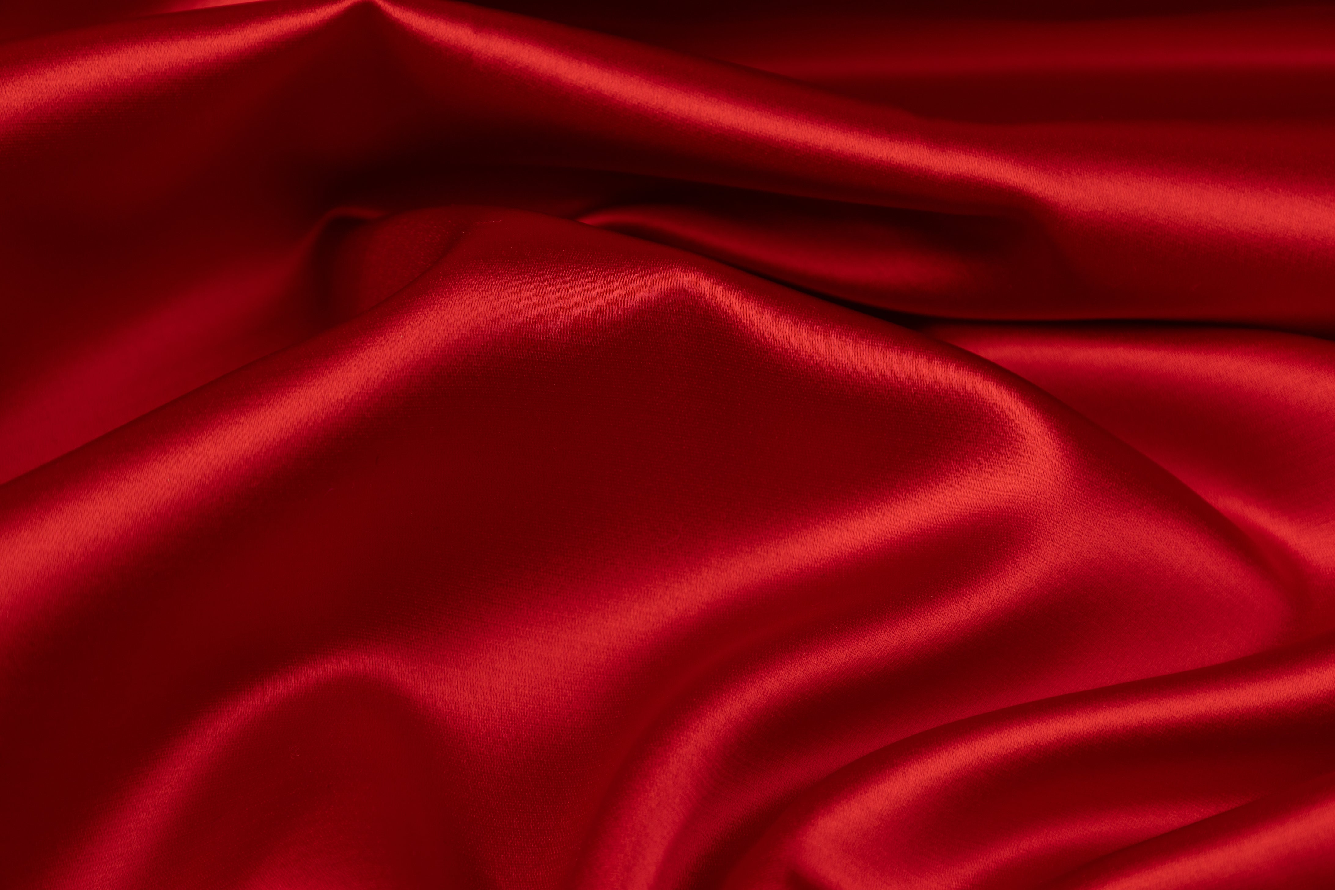 Luxe Italian Satin - Red