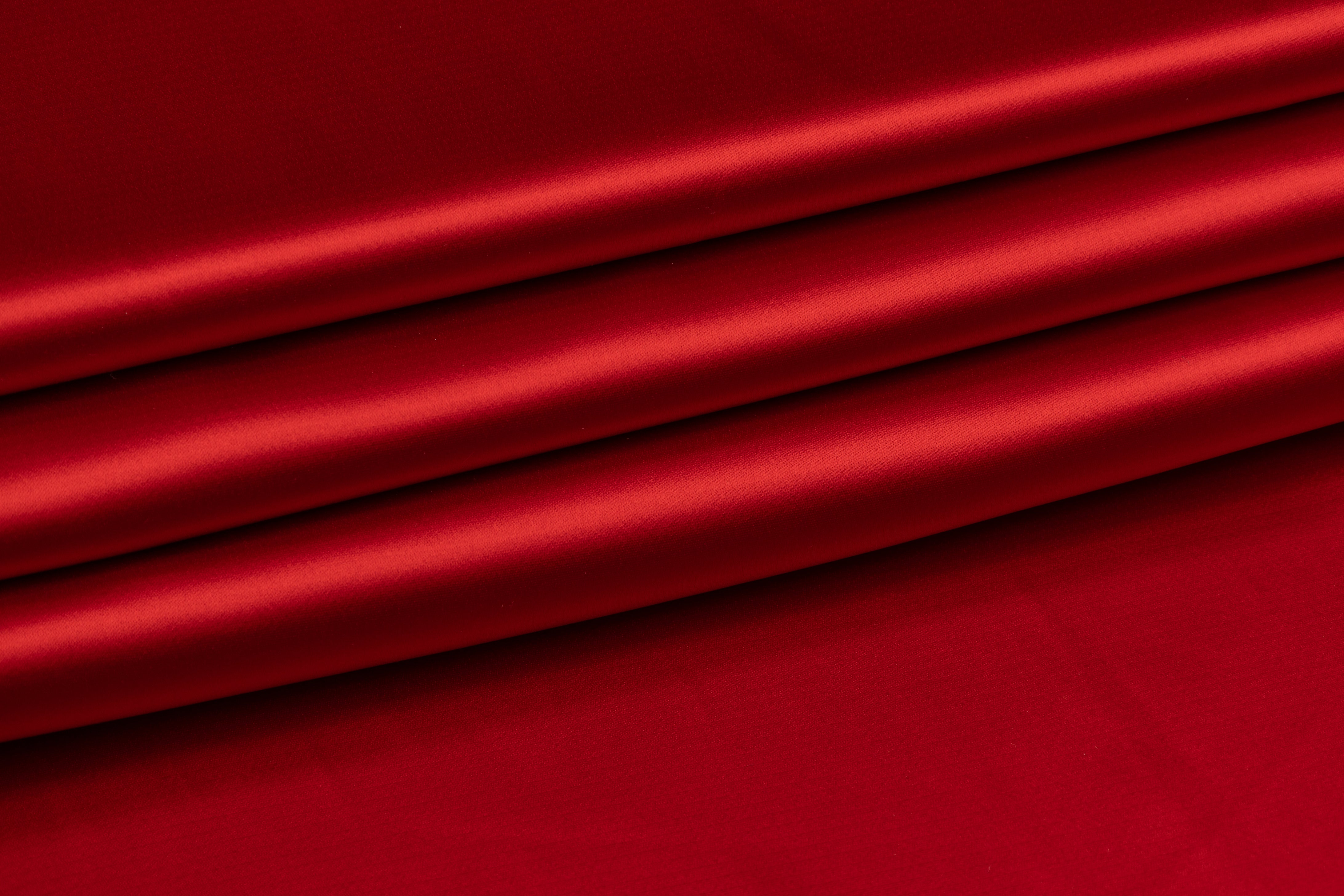 Luxe Italian Satin - Red