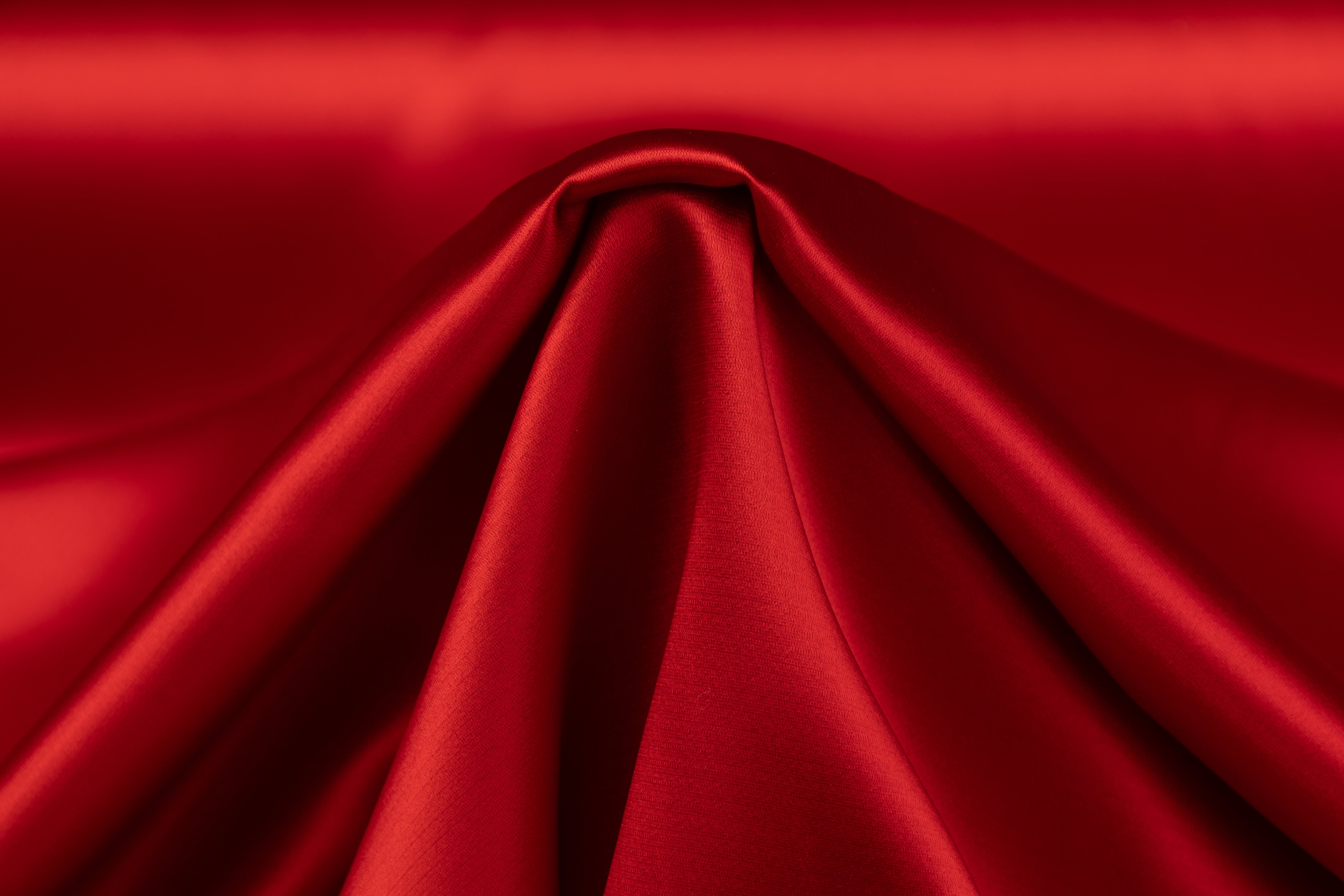 Luxe Italian Satin - Red