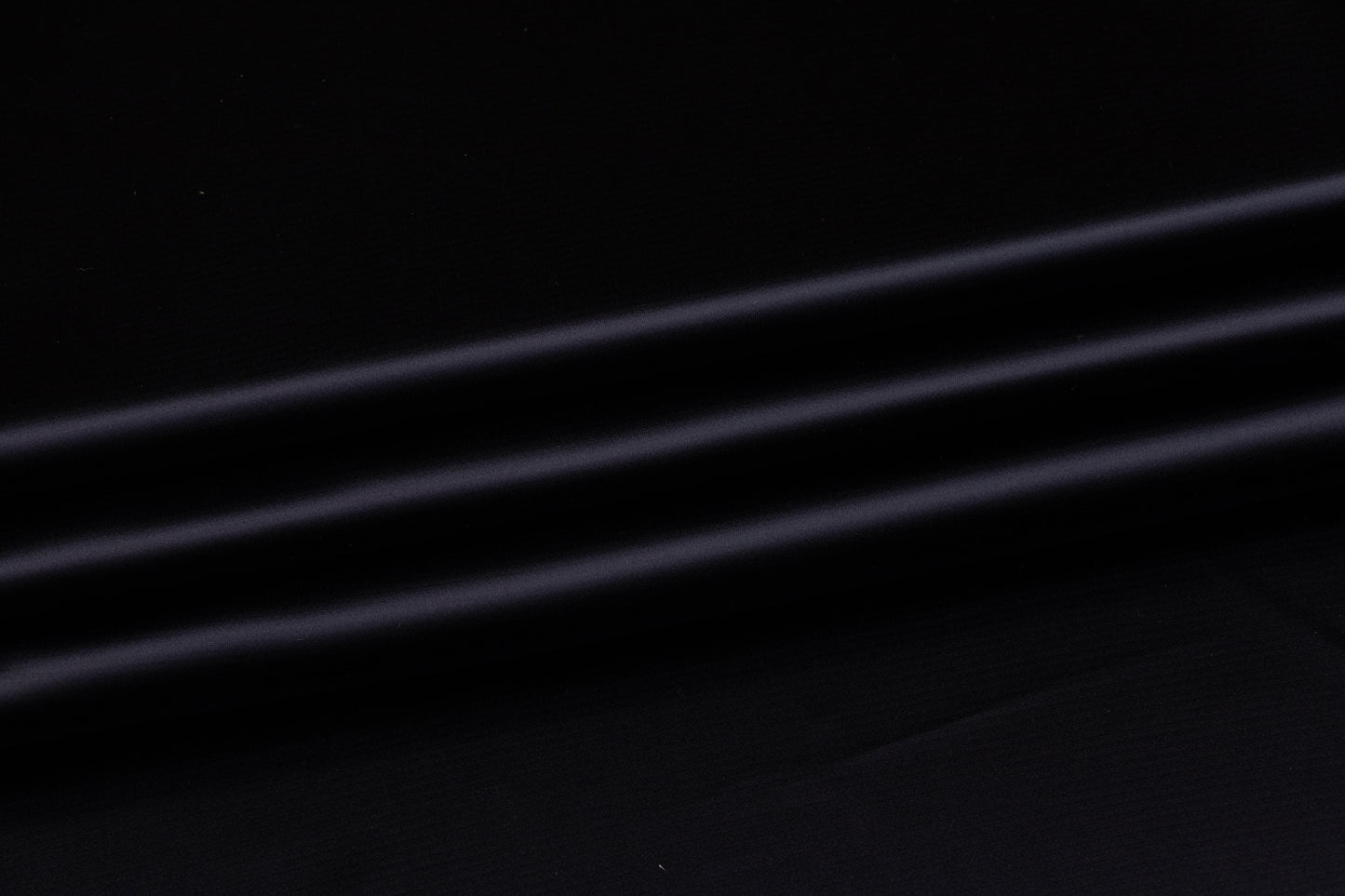 Italian Viscose Acetate Satin - Midnight Navy