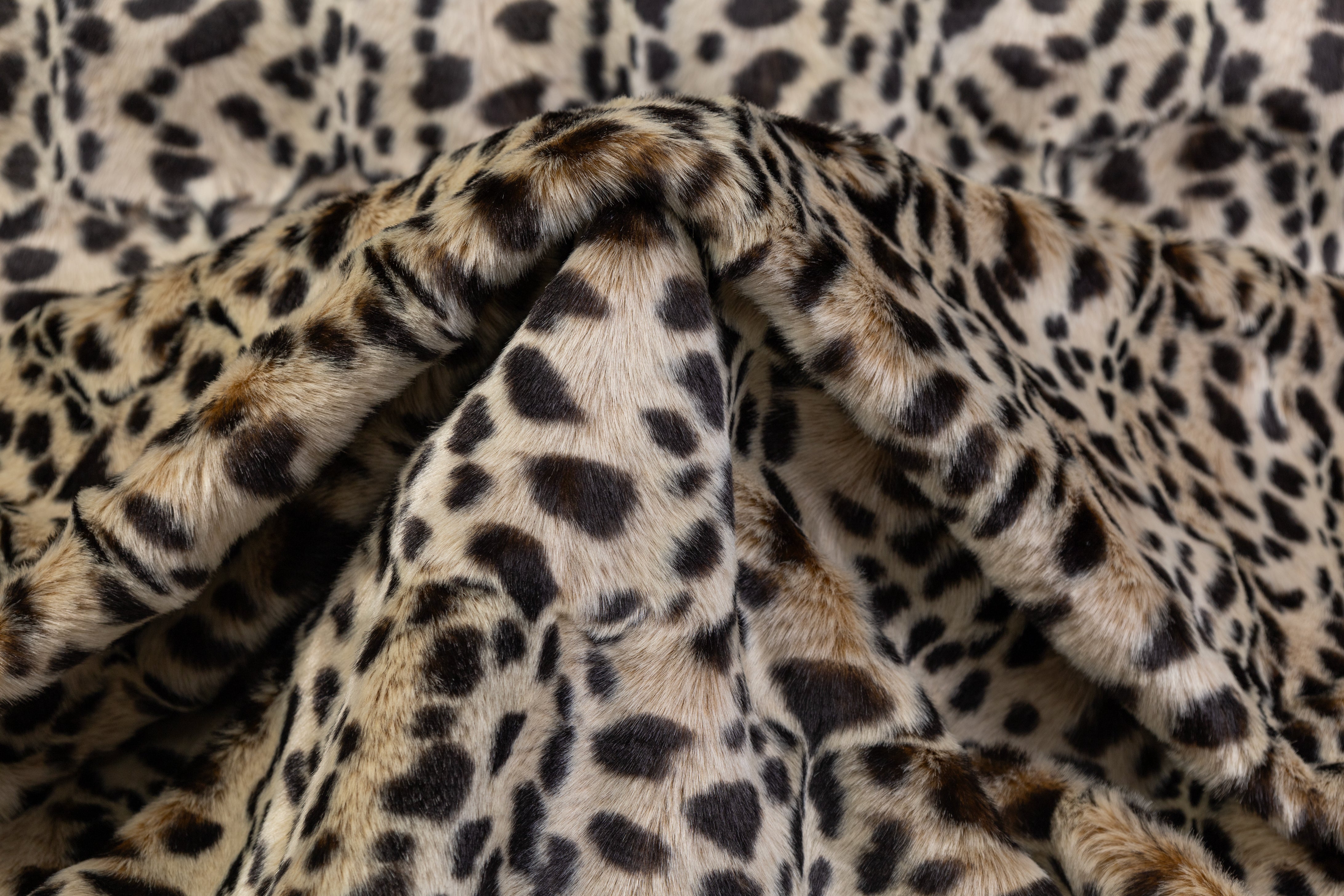 Leopard Print Faux Fur