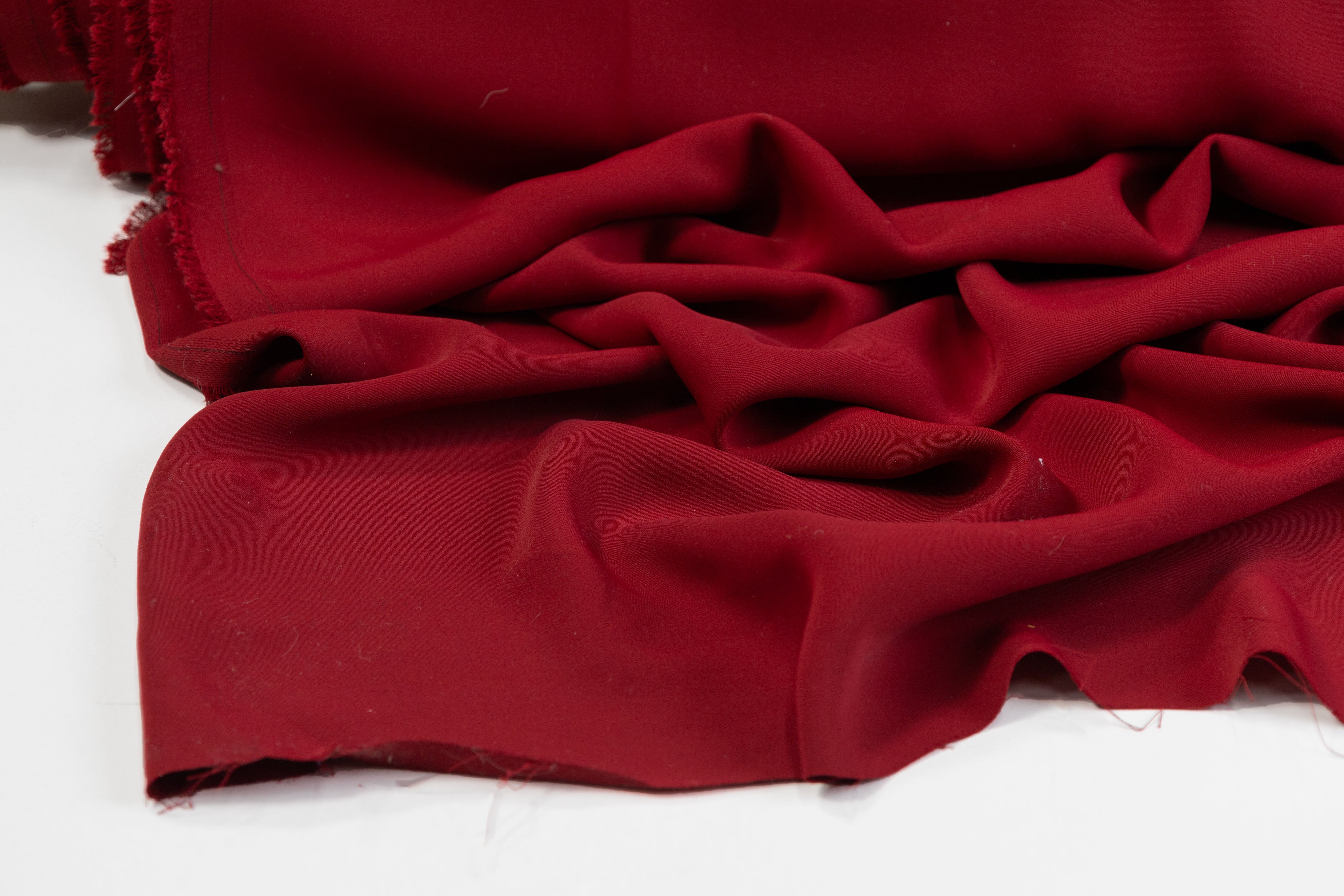 Luxe Italian Crepe - Burgundy