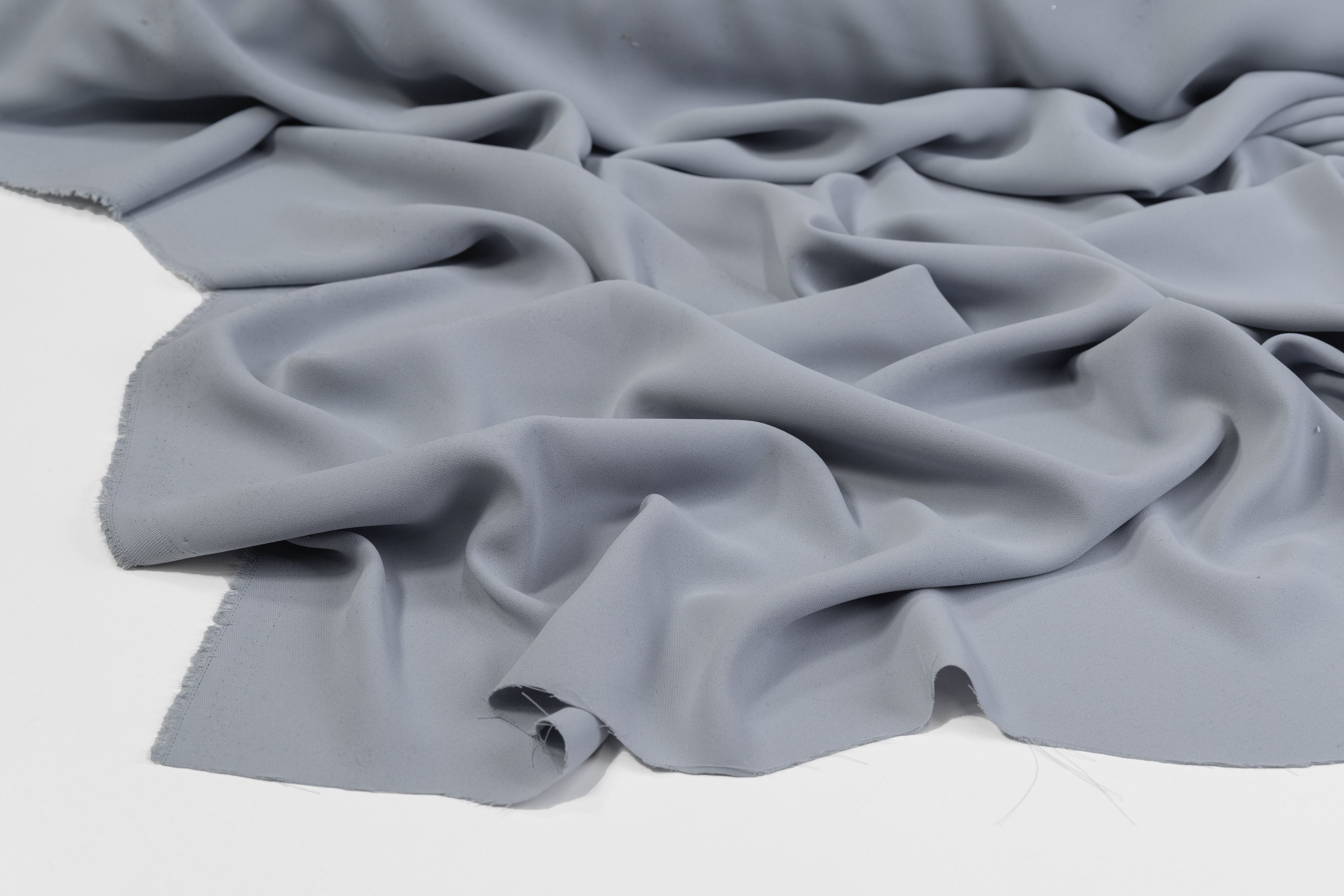 Luxe Italian Crepe - Cool Gray