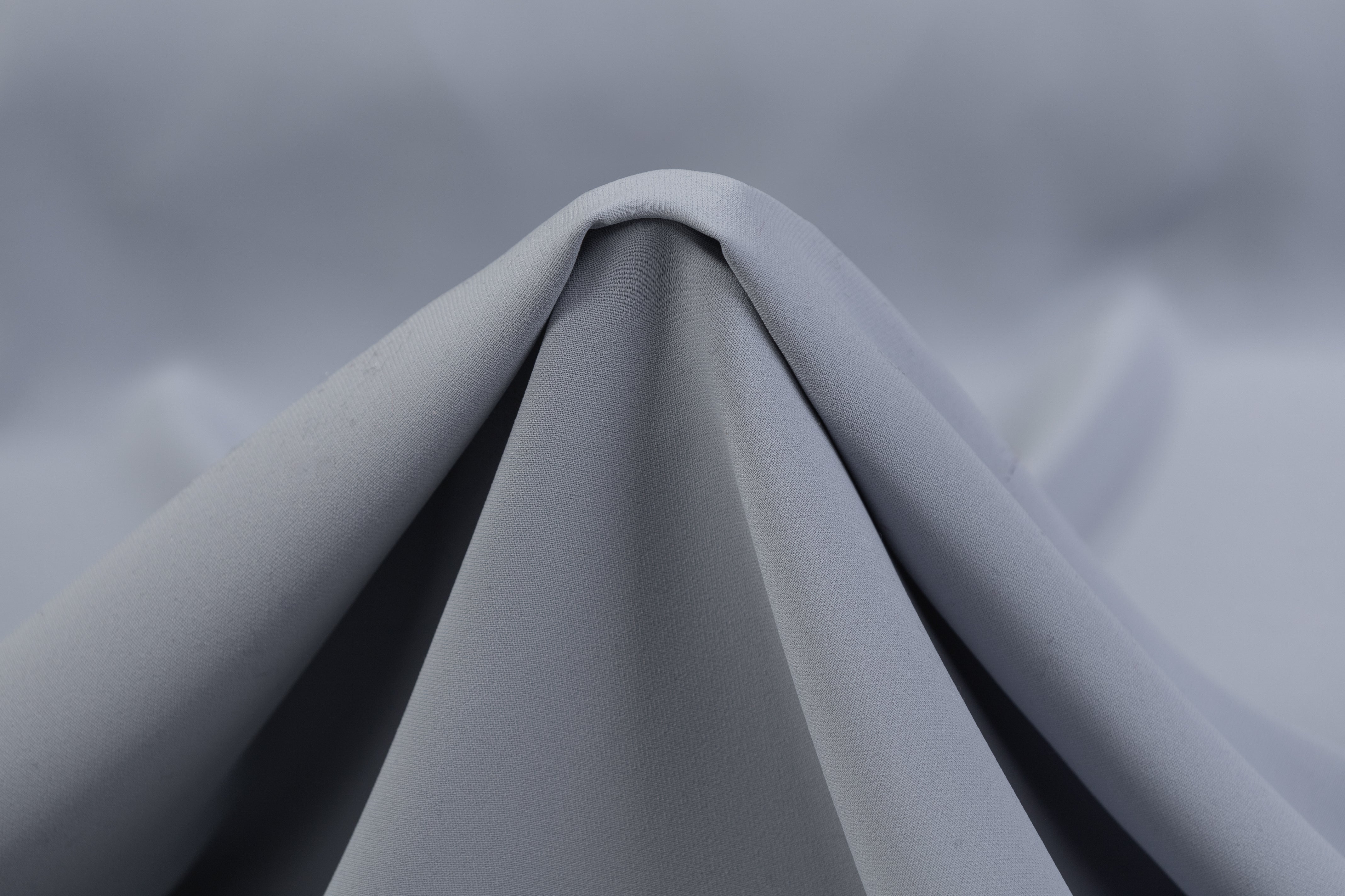 Luxe Italian Crepe - Cool Gray