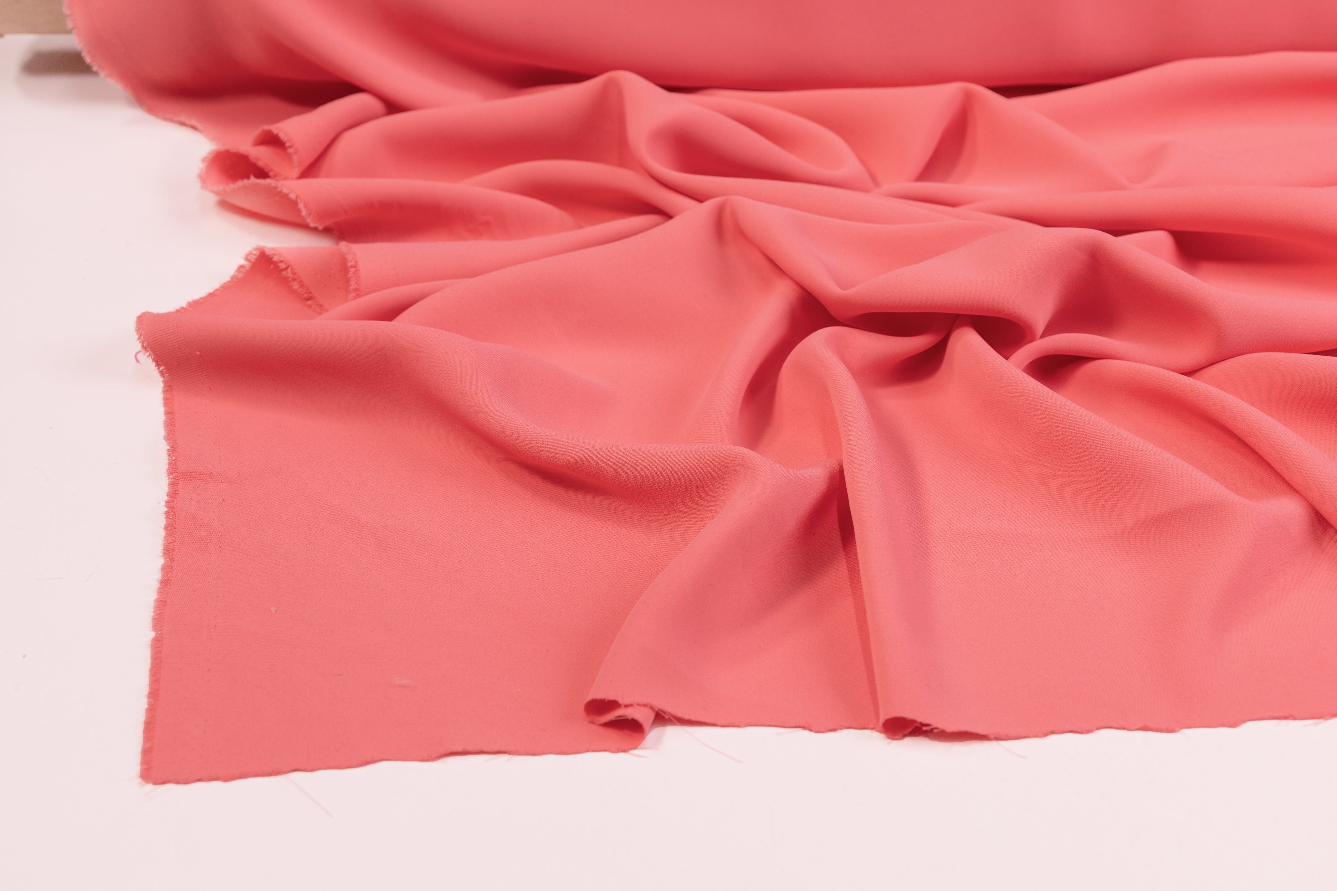 Luxe Italian Crepe - Salmon Pink