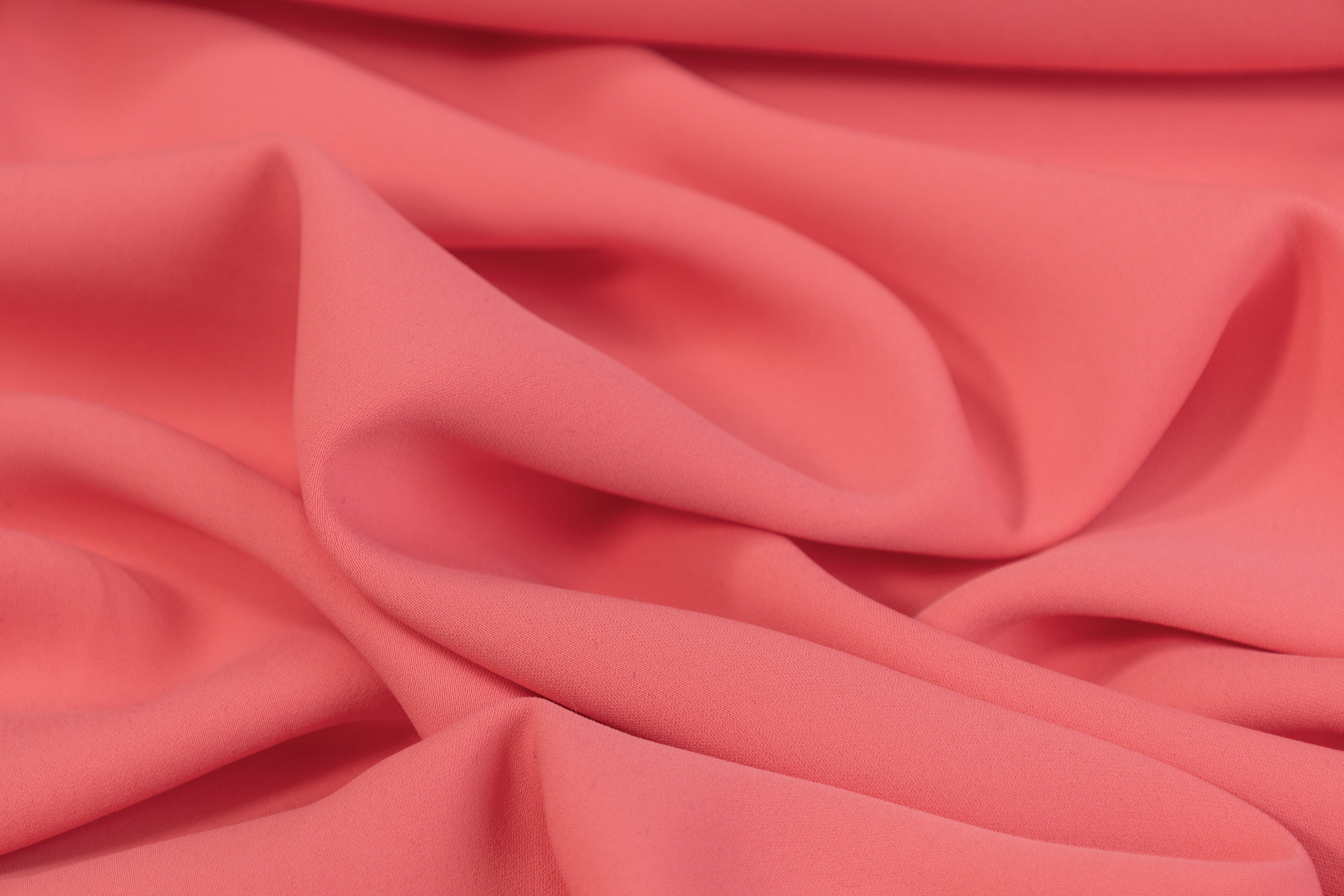 Luxe Italian Crepe - Salmon Pink