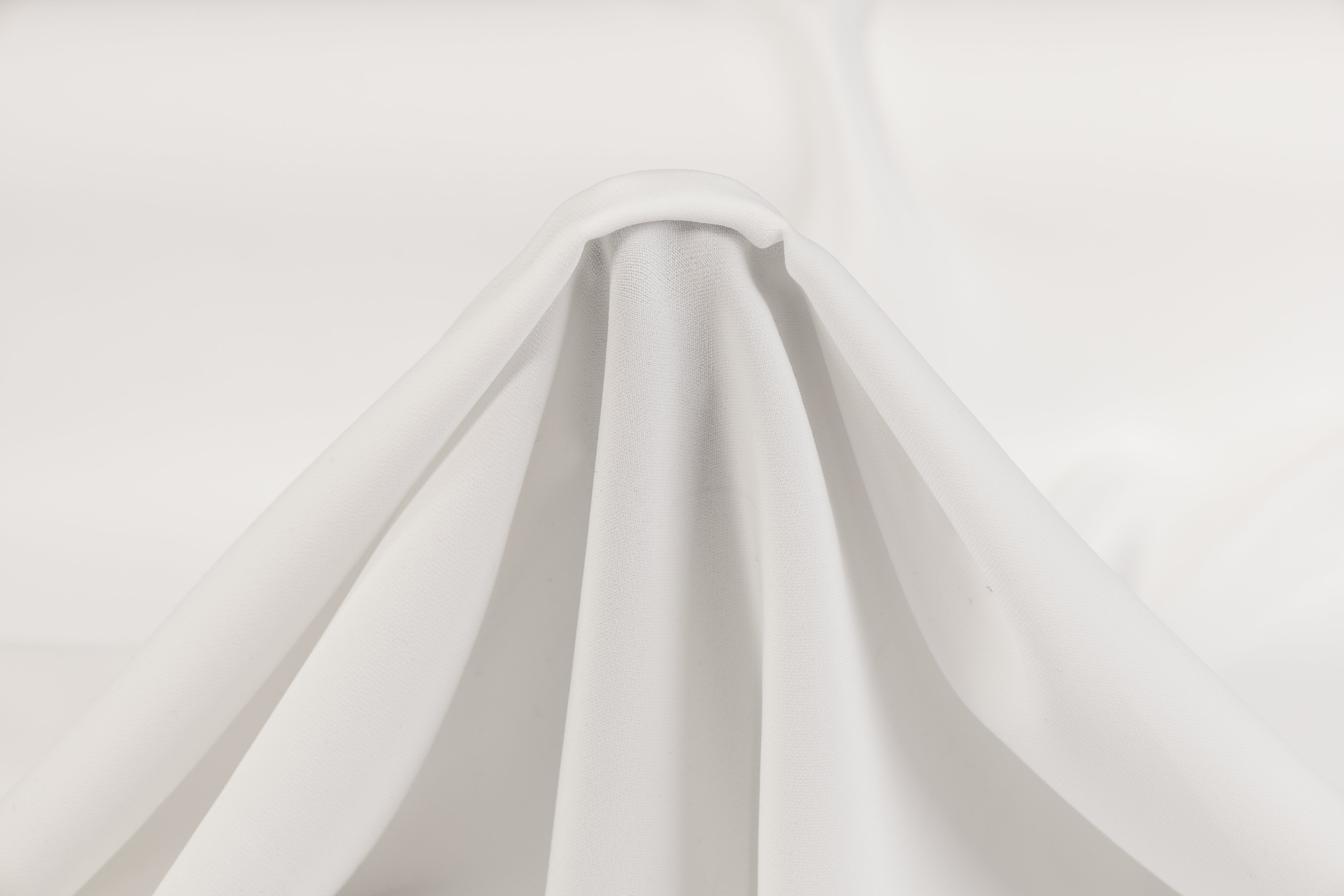 Luxe Italian Crepe - White