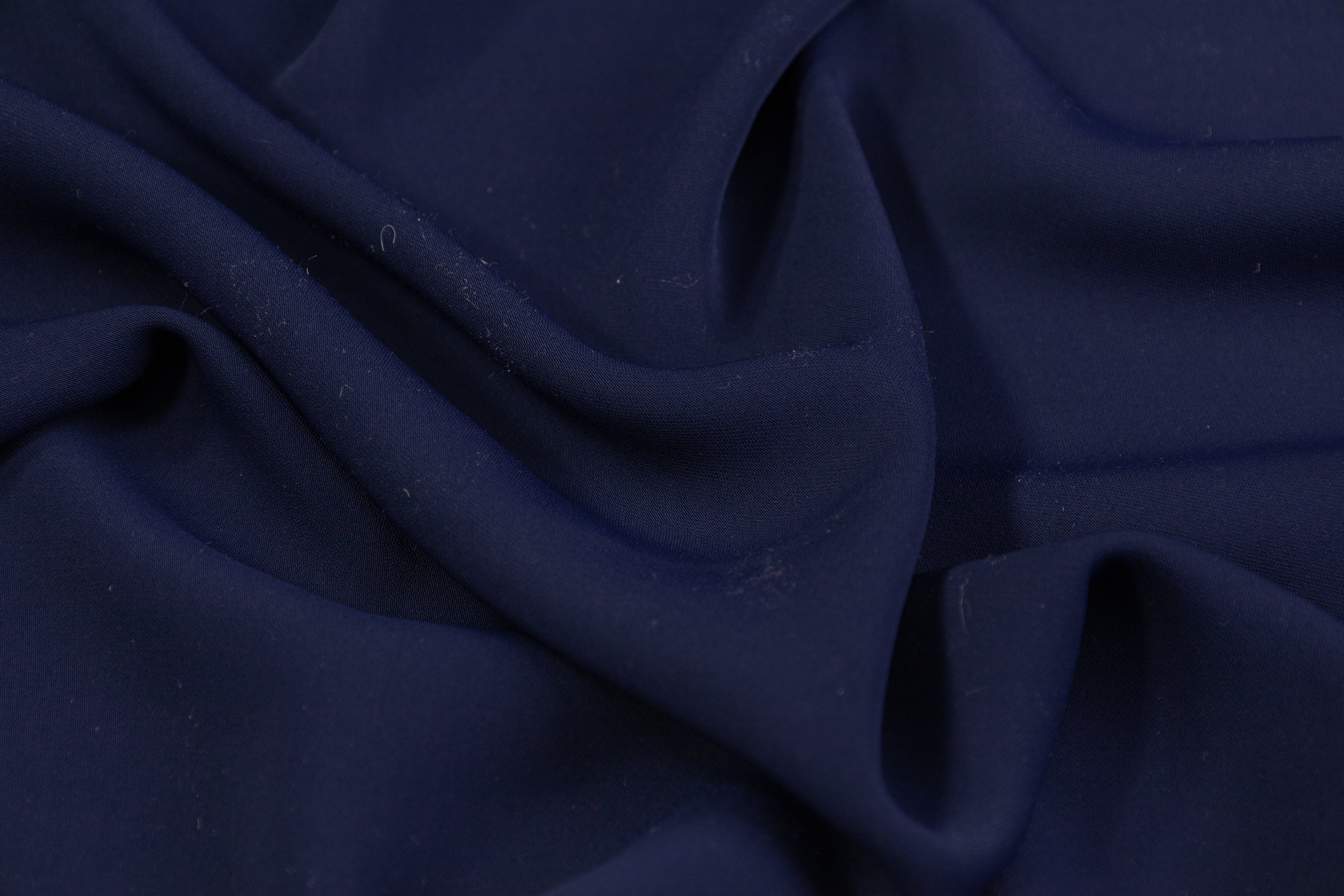 Luxe Italian Crepe - Navy Blue