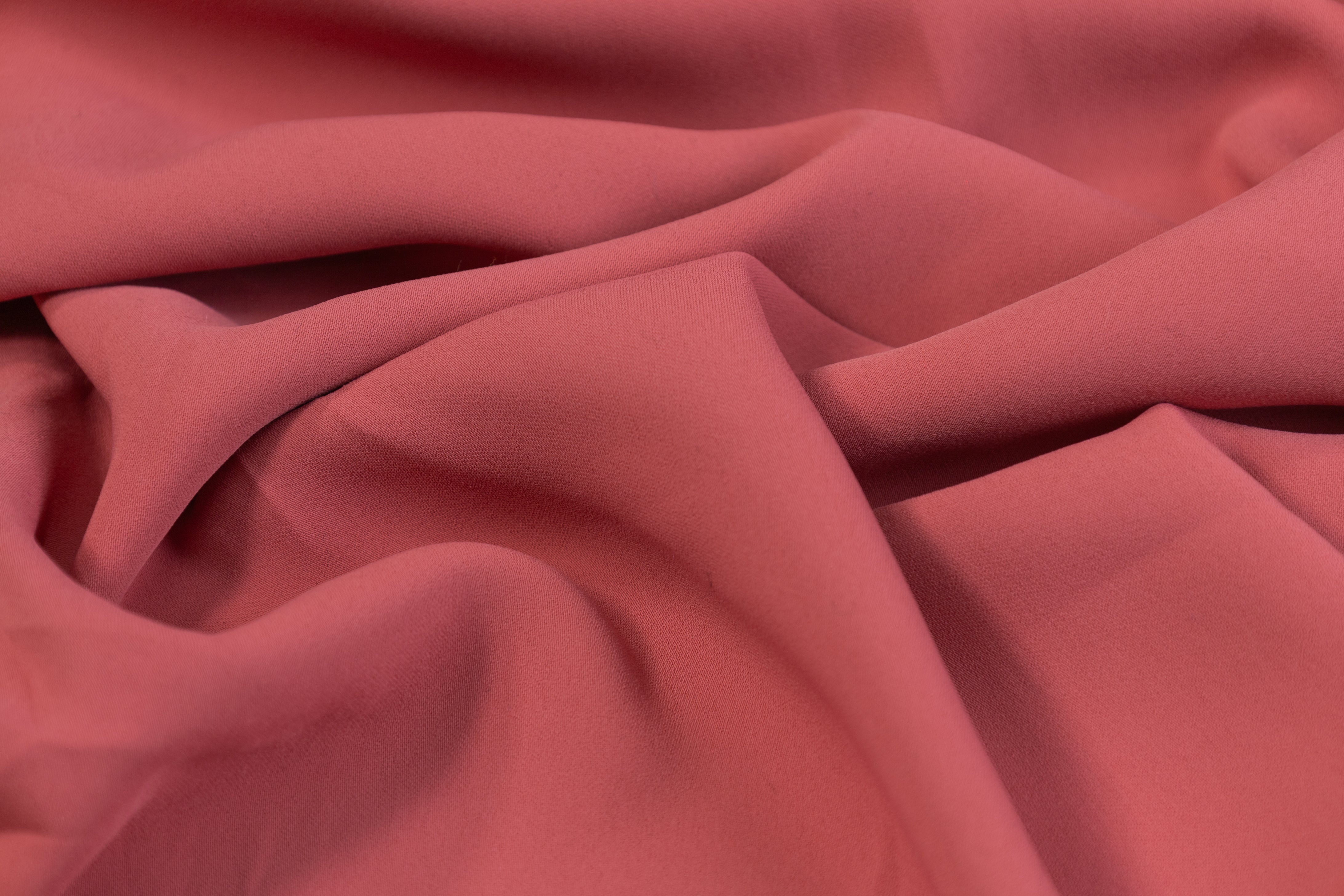 Luxe Italian Crepe - Coral Pink