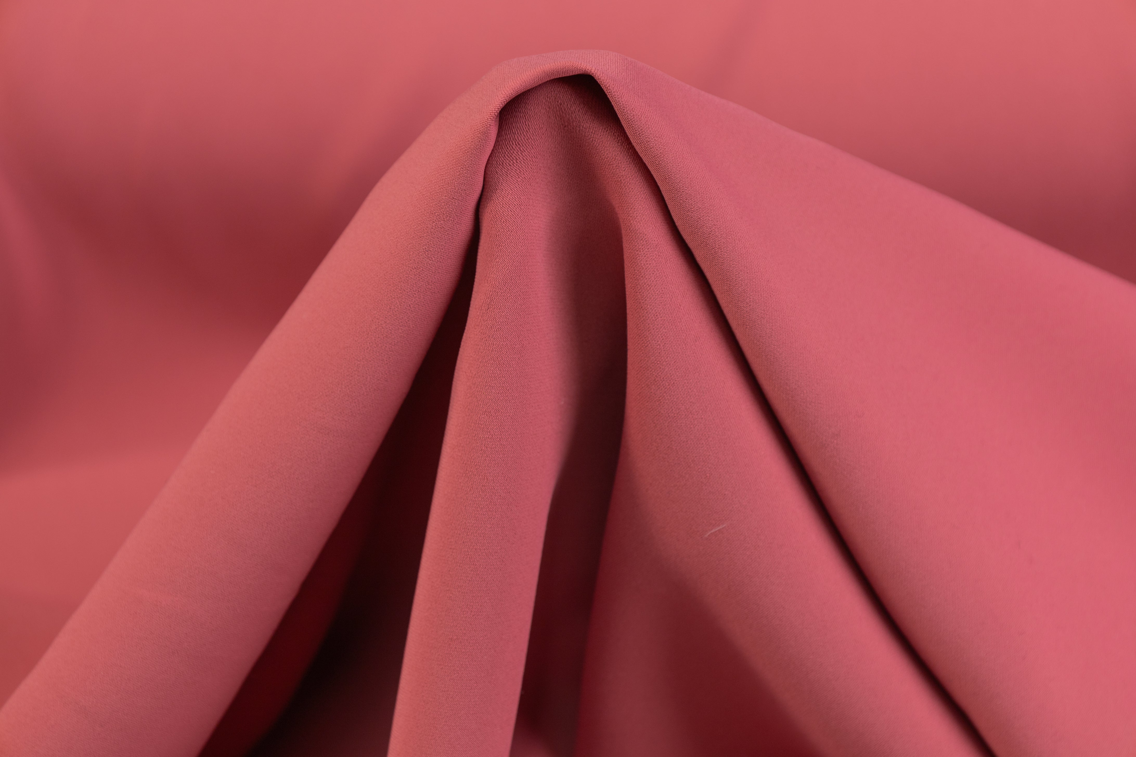 Luxe Italian Crepe - Coral Pink