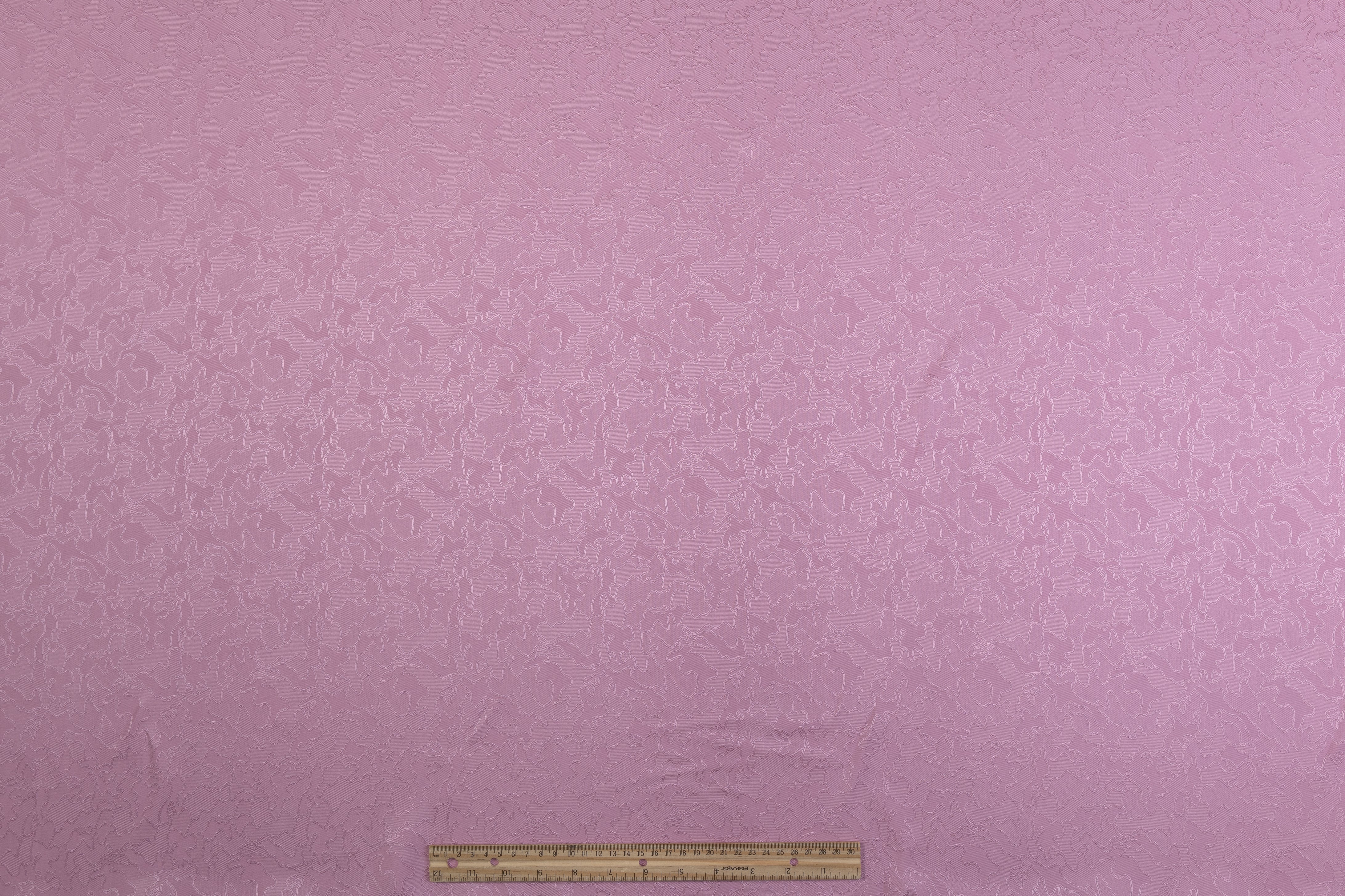 Italian Silk Viscose Jacquard - Pink