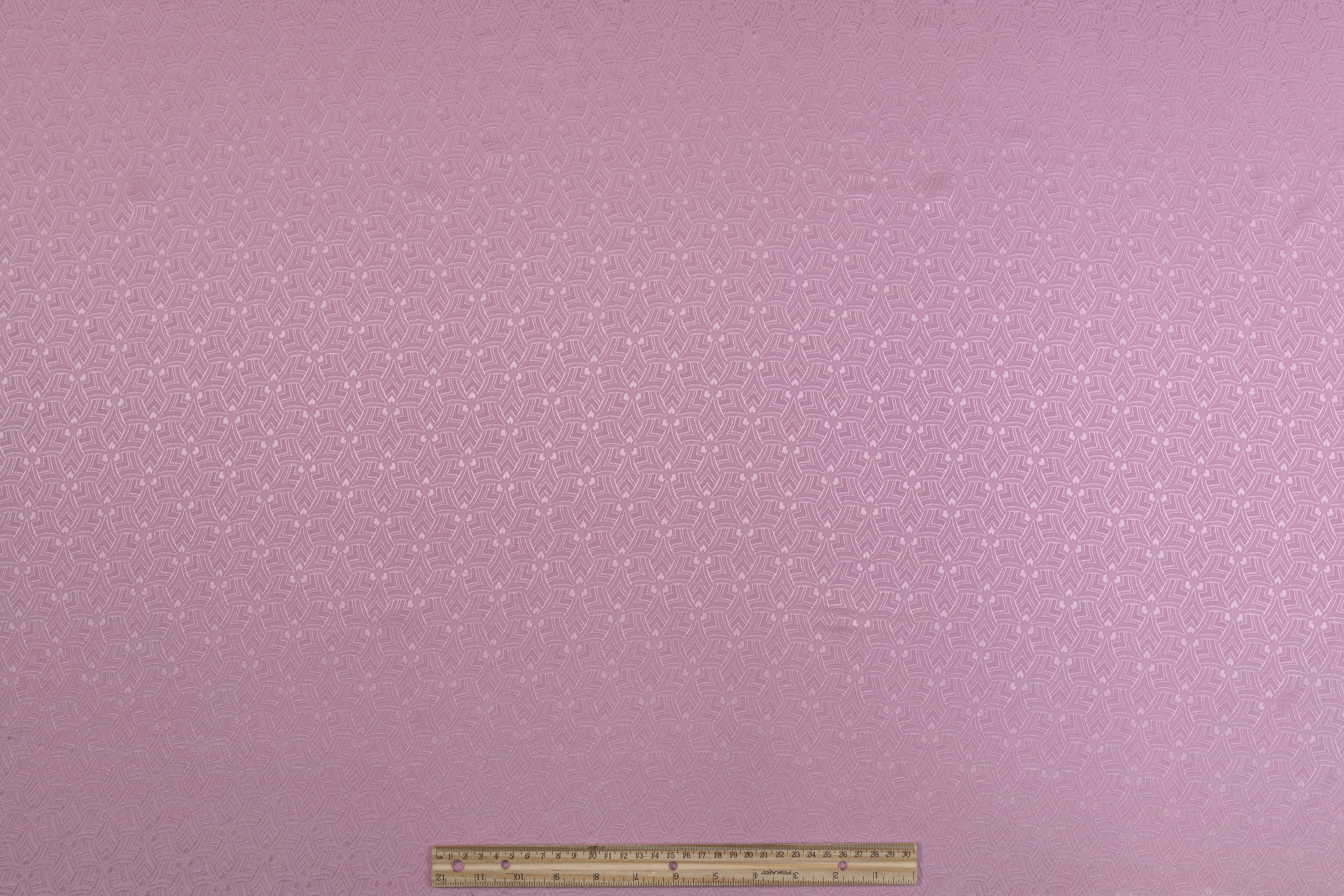 Italian Silk Viscose Jacquard - Pink