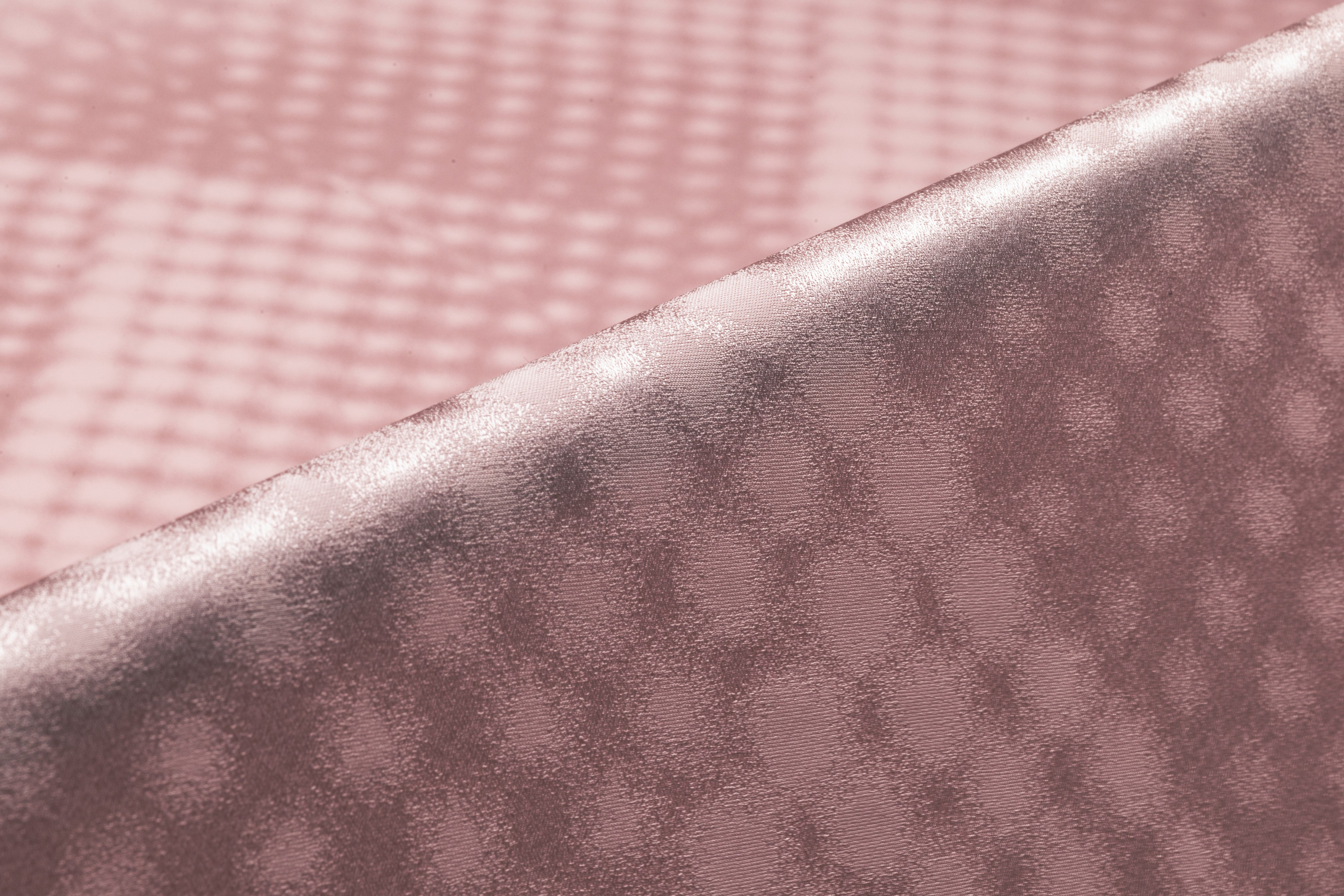 Dotted Italian Silk Jacquard - Pink