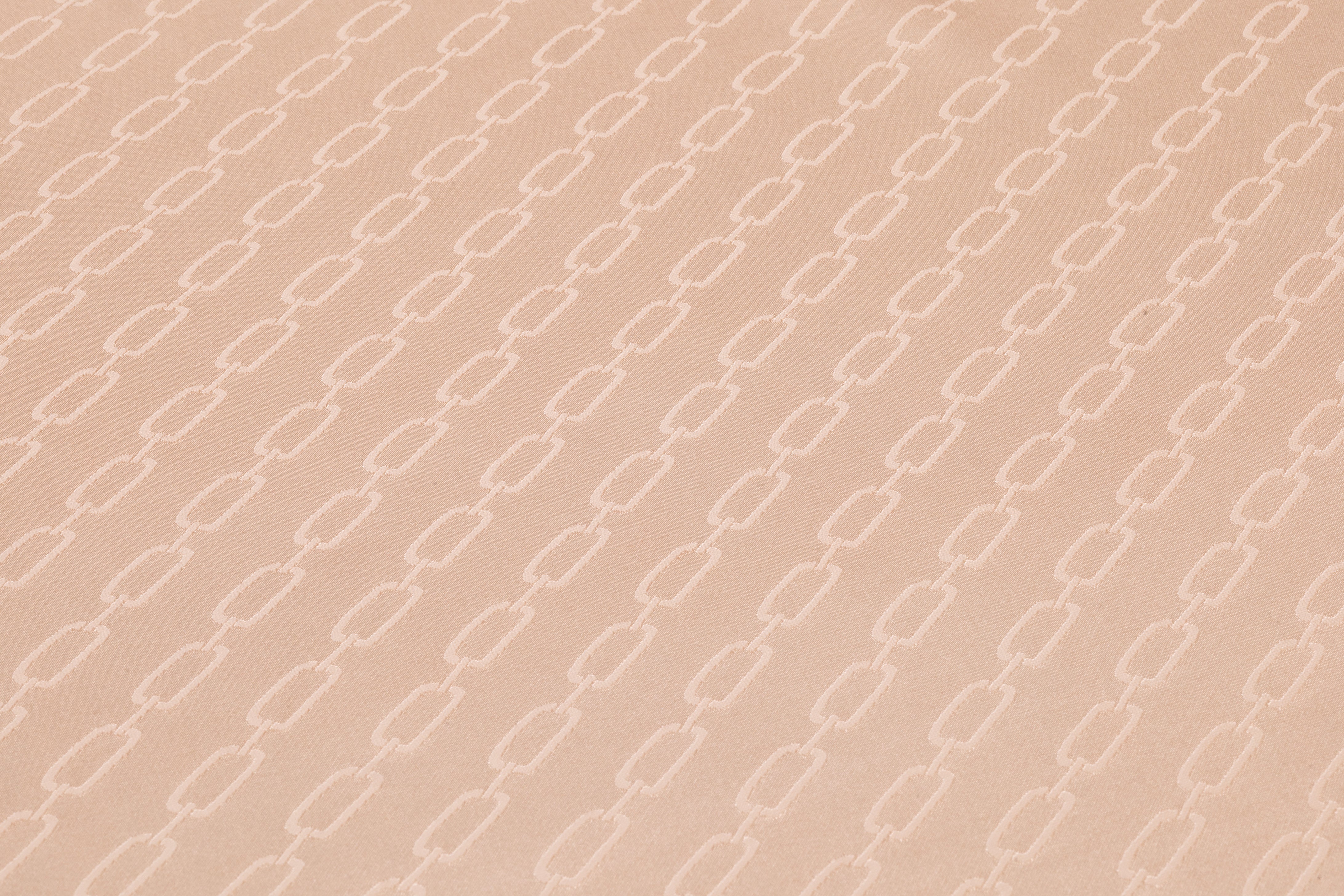 Chain Italian Silk Jacquard - Blush