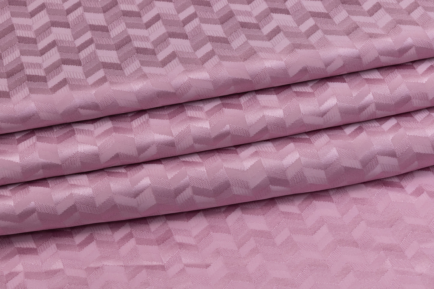 Italian Silk Viscose Jacquard - Pink
