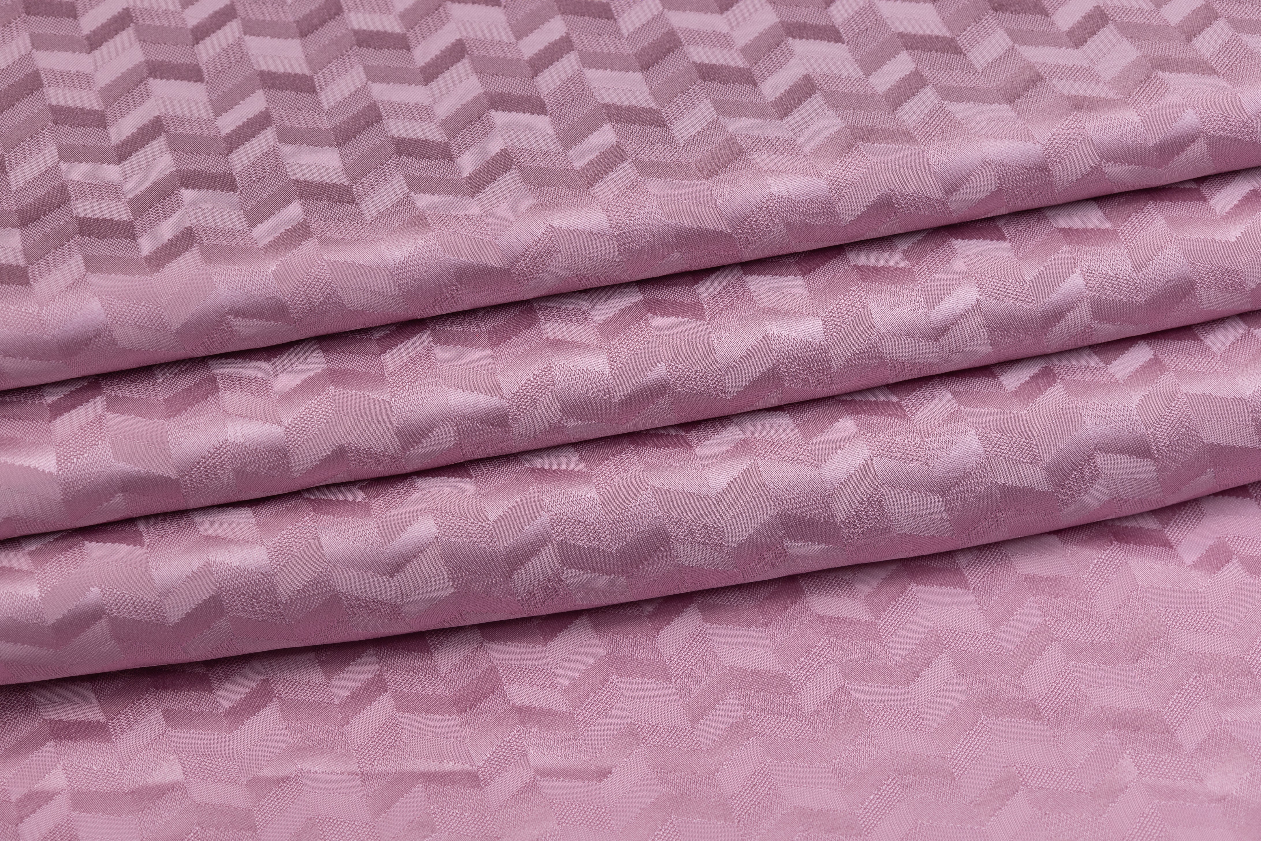 Italian Silk Viscose Jacquard - Pink
