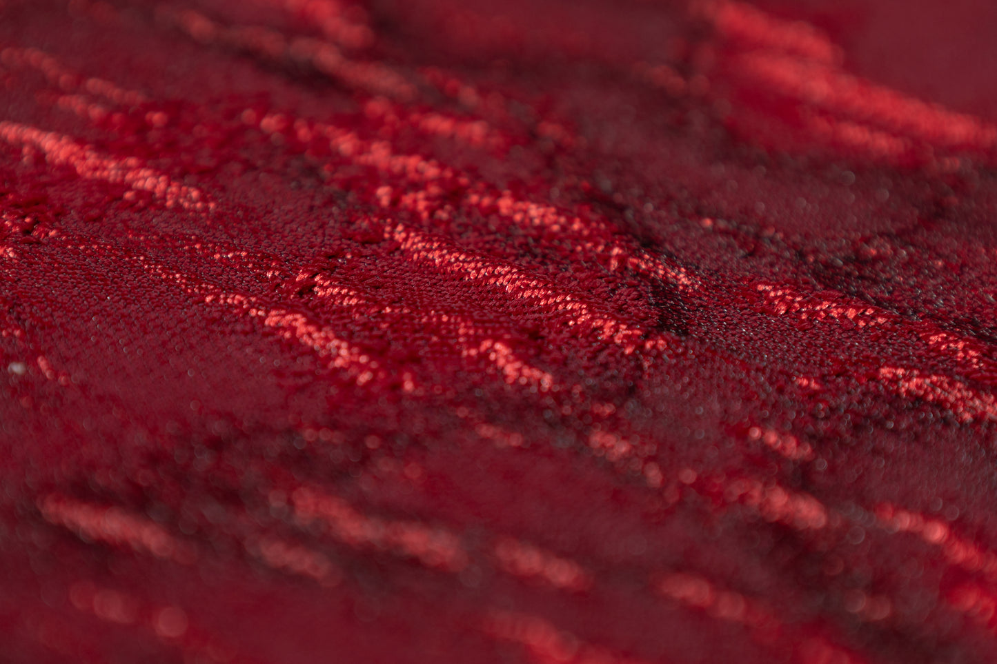 Cloqué Brocade - Red