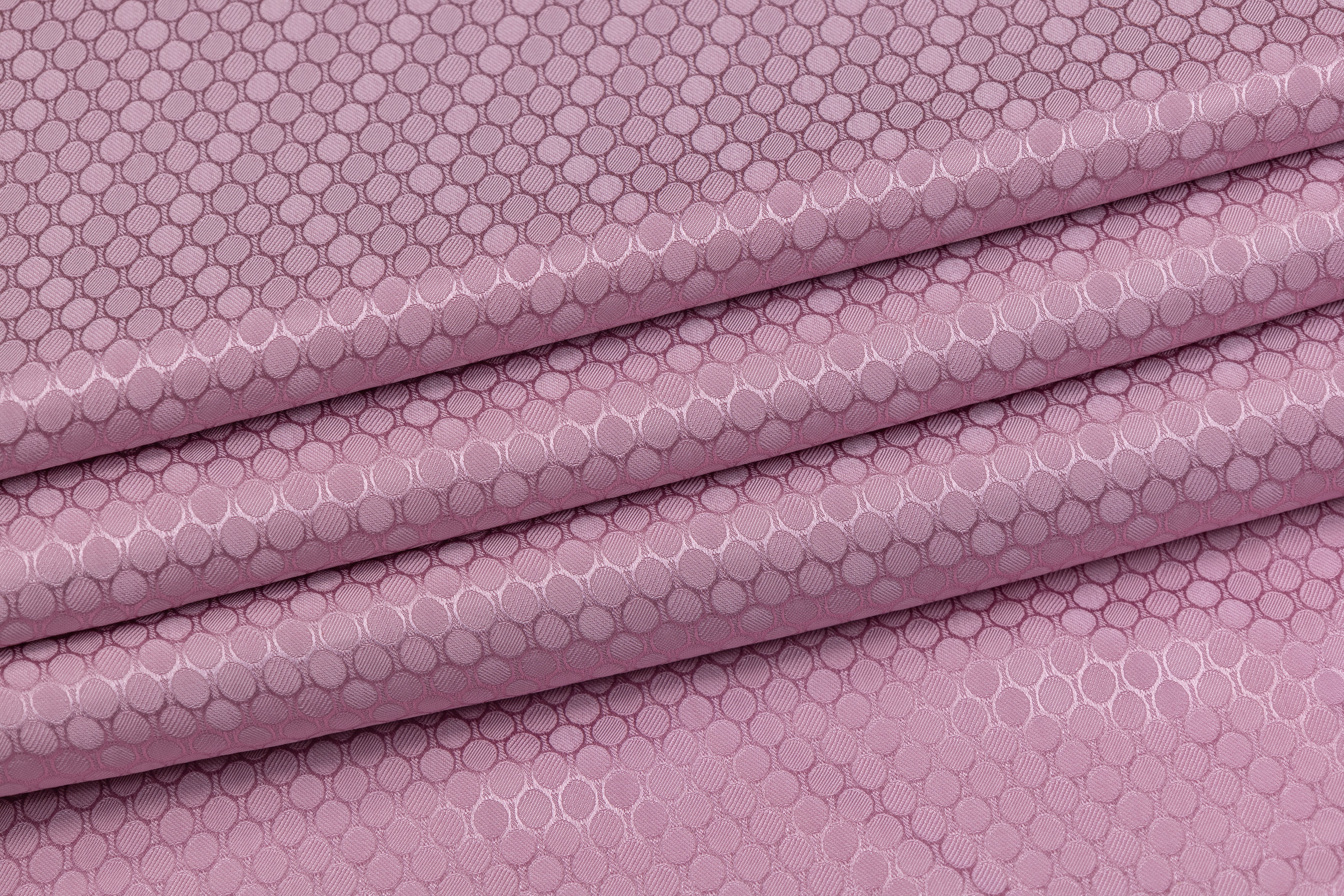 Italian Silk Viscose Jacquard - Pink