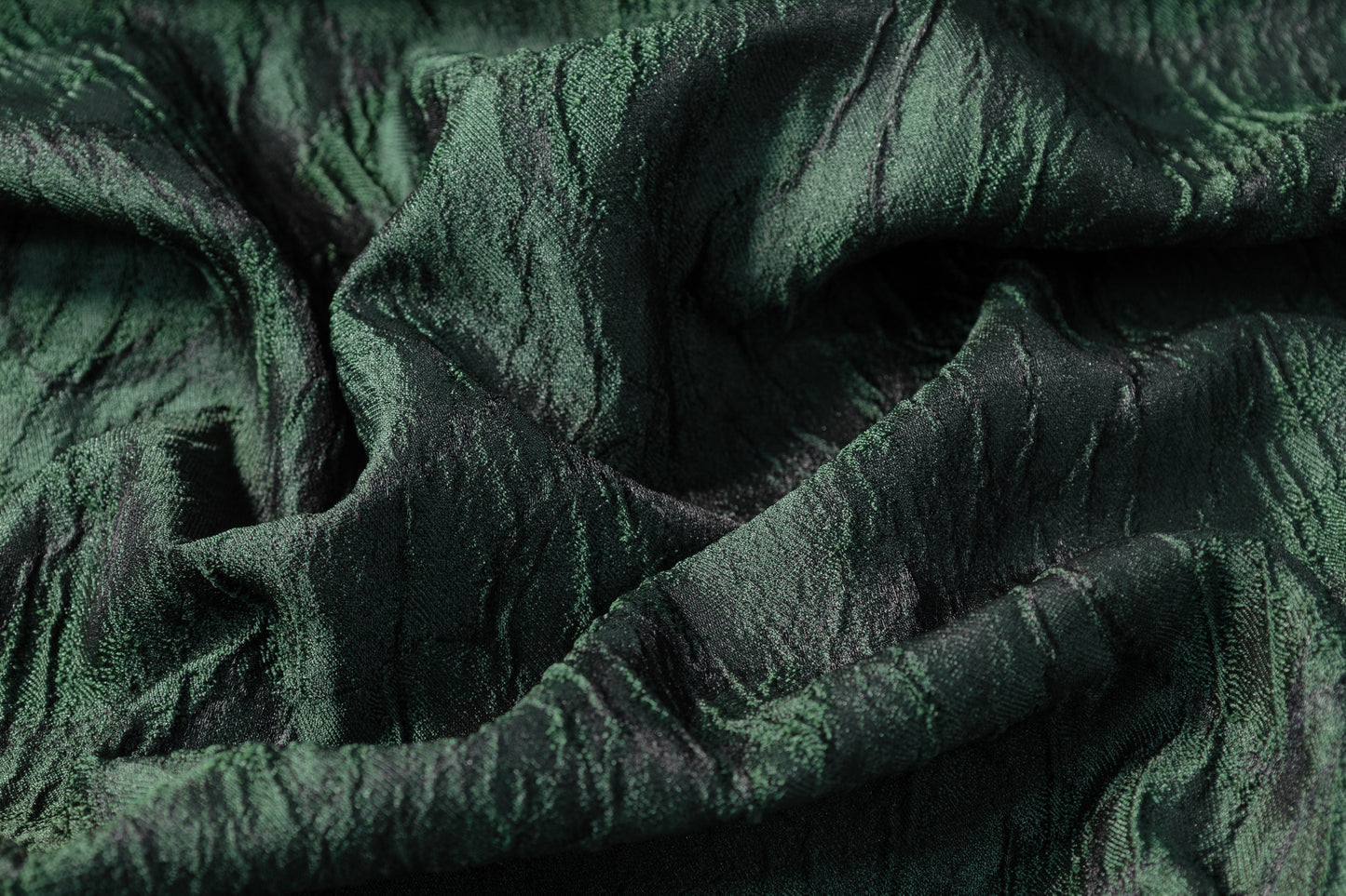 Cloqué Brocade - Green