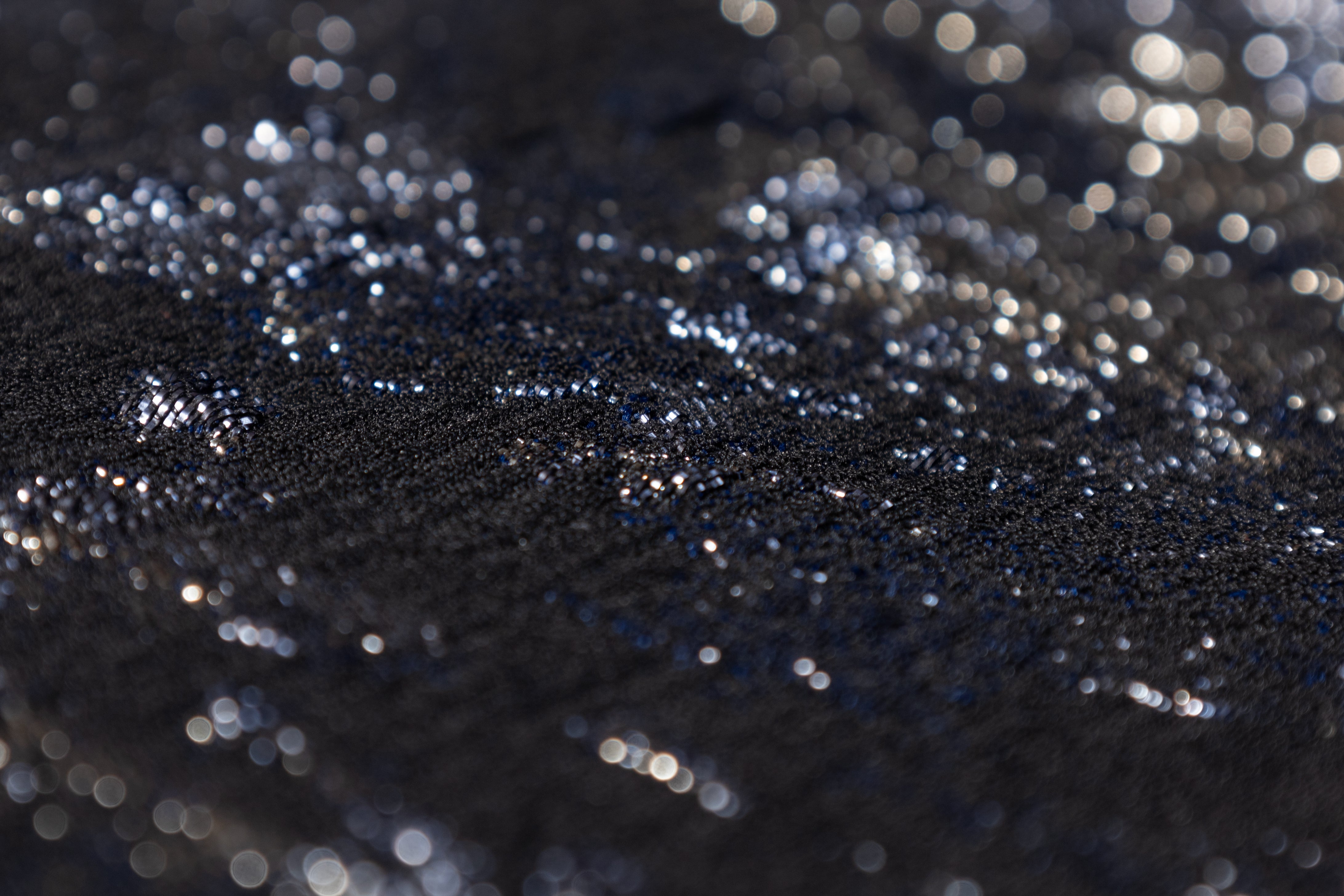 Abstract Metallic Cloqué Brocade - Navy / Black / Gray / Platinum