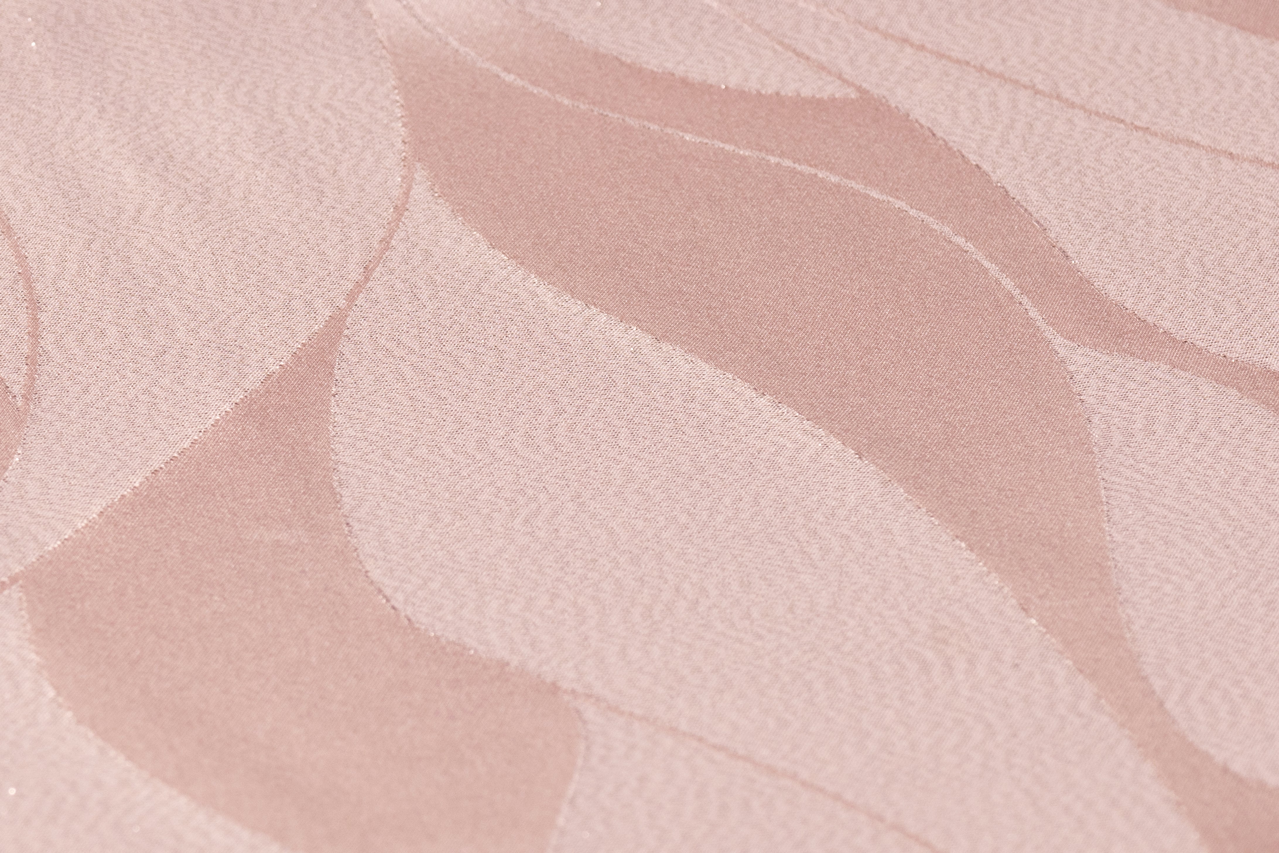 Metallic Italian Silk Viscose Jacquard - Blush