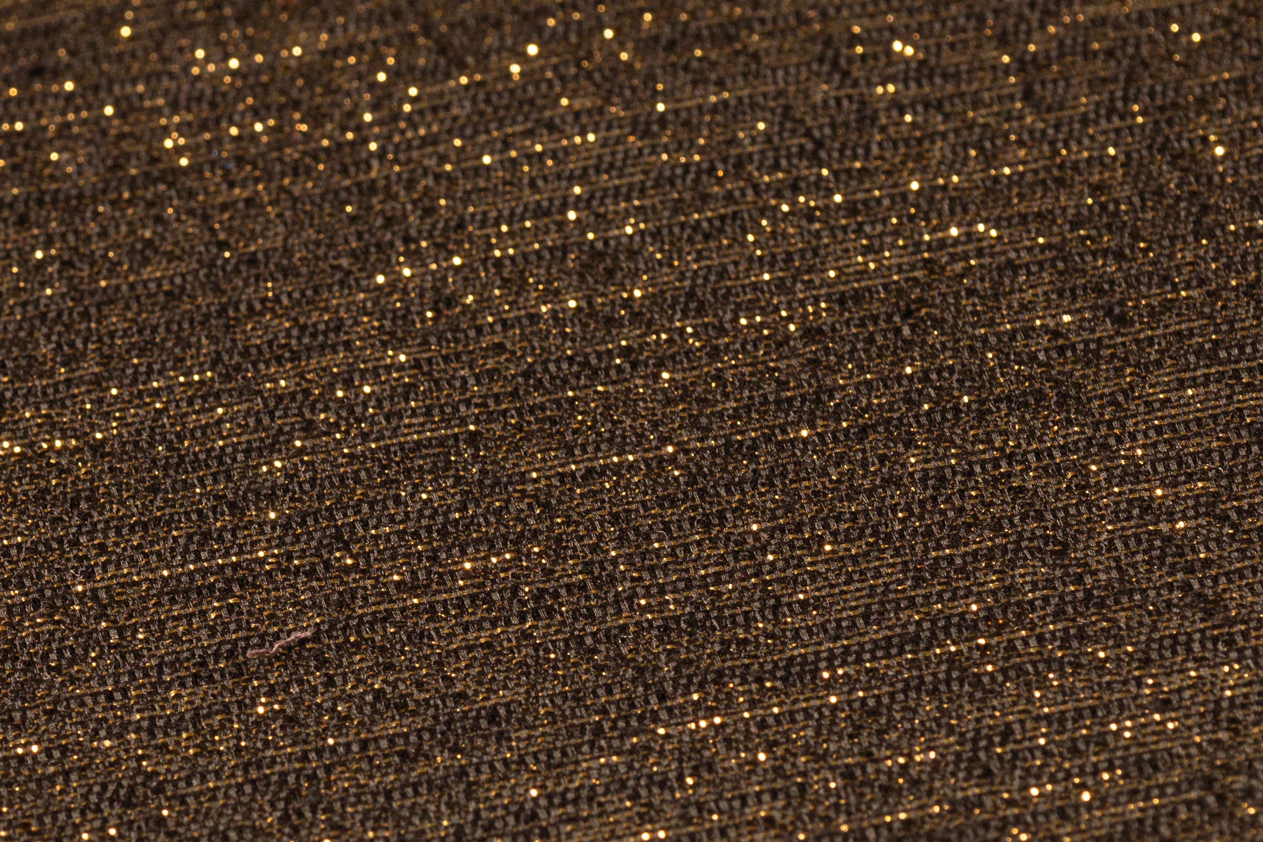 Metallic Italian Brocade - Black / Gold