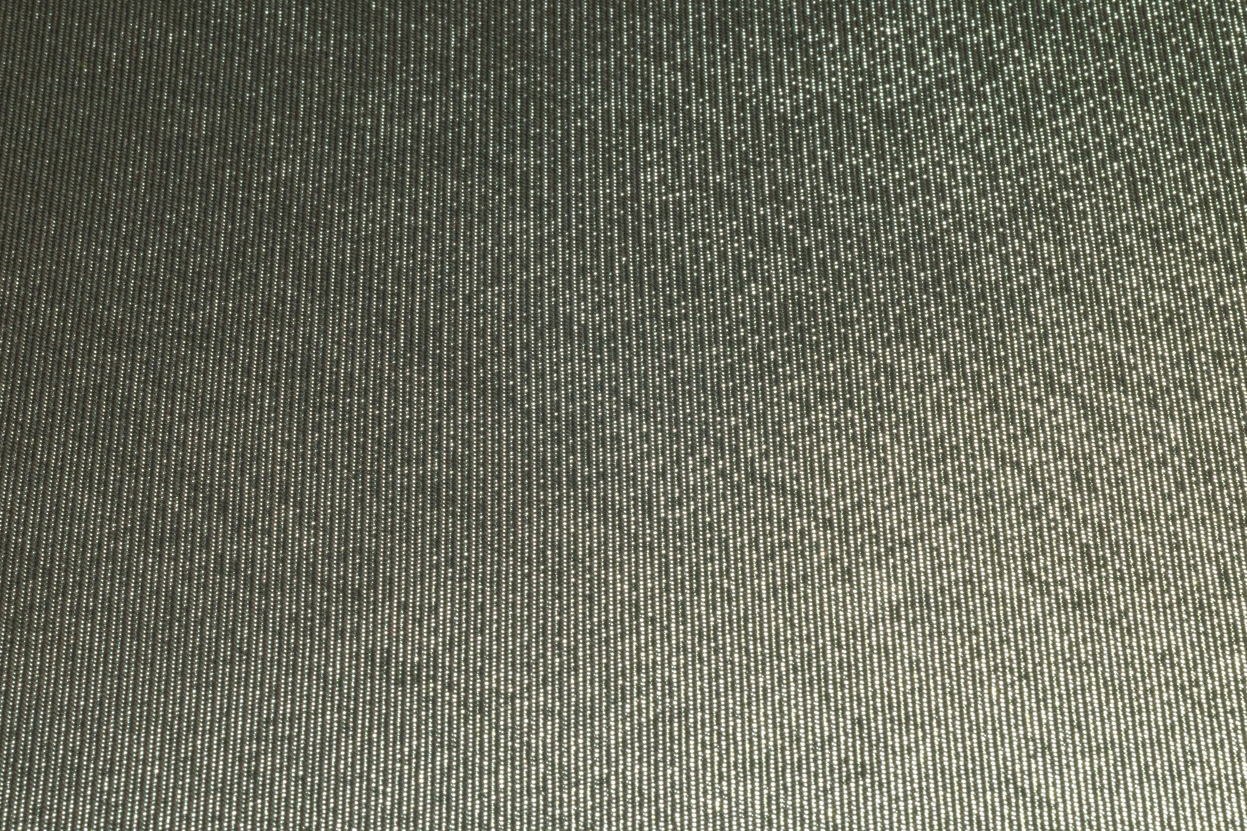 Italian Silk Lamé - Green Silver