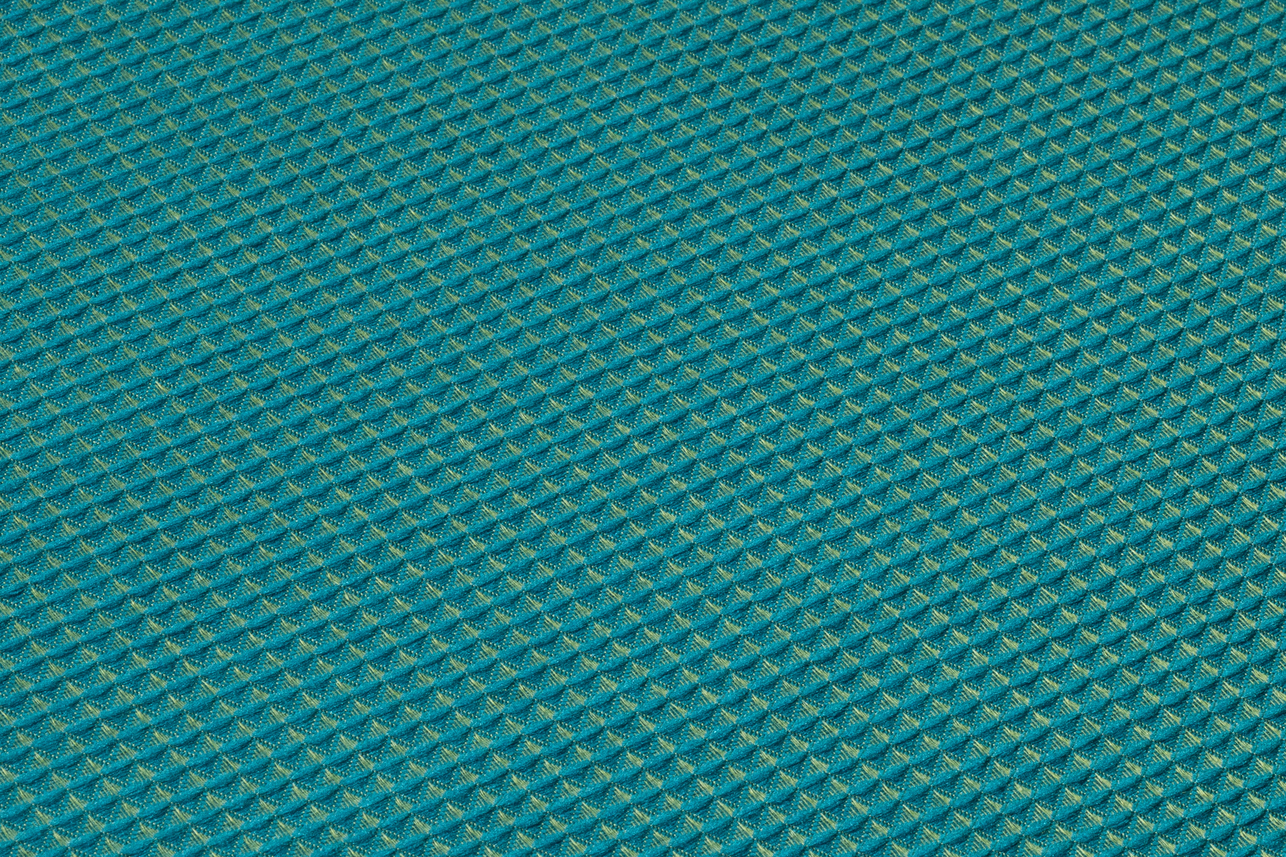 Textured Italian Silk Blend Brocade - Teal Blue / Green