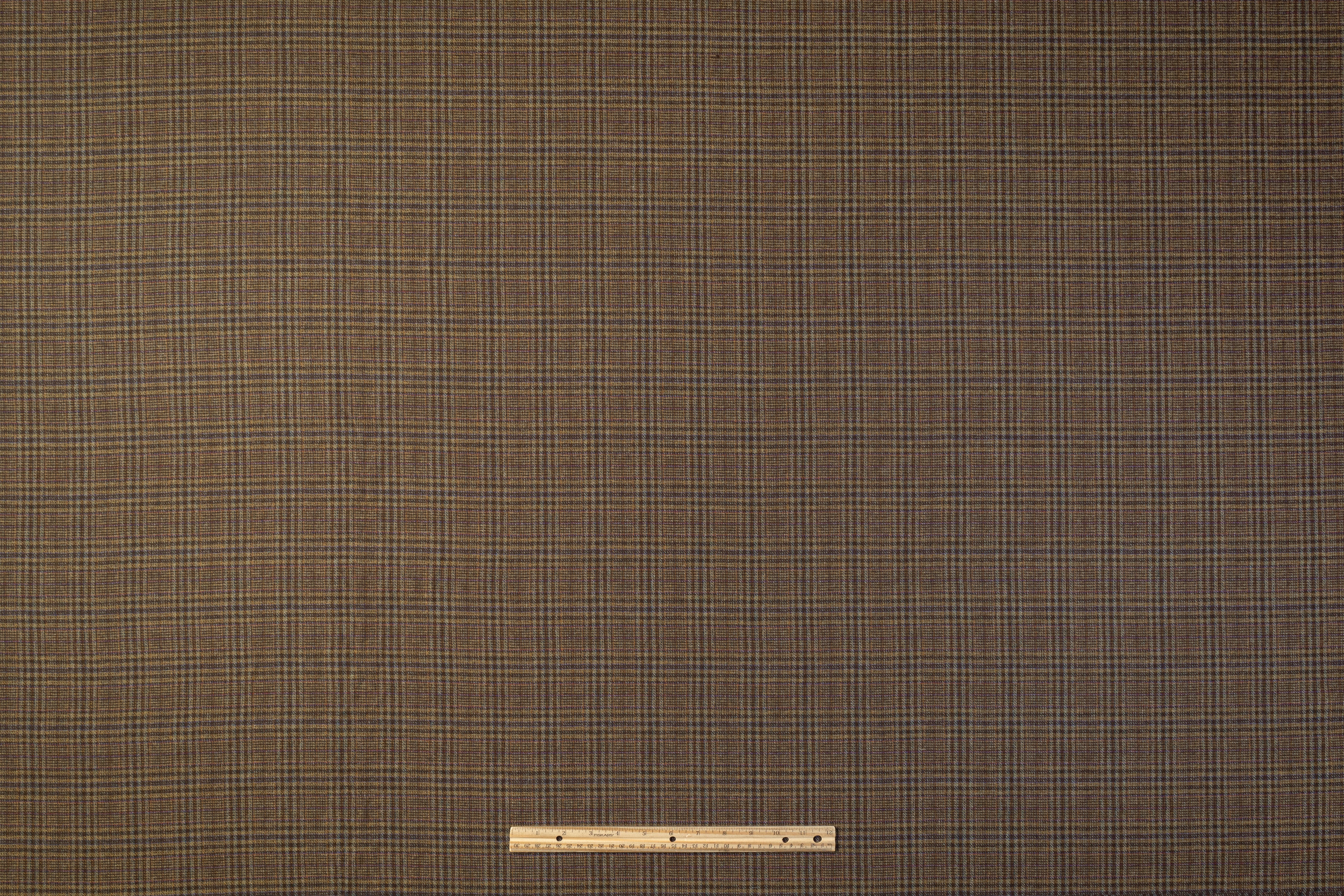 Etro - Plaid Italian Wool Cashmere Suiting