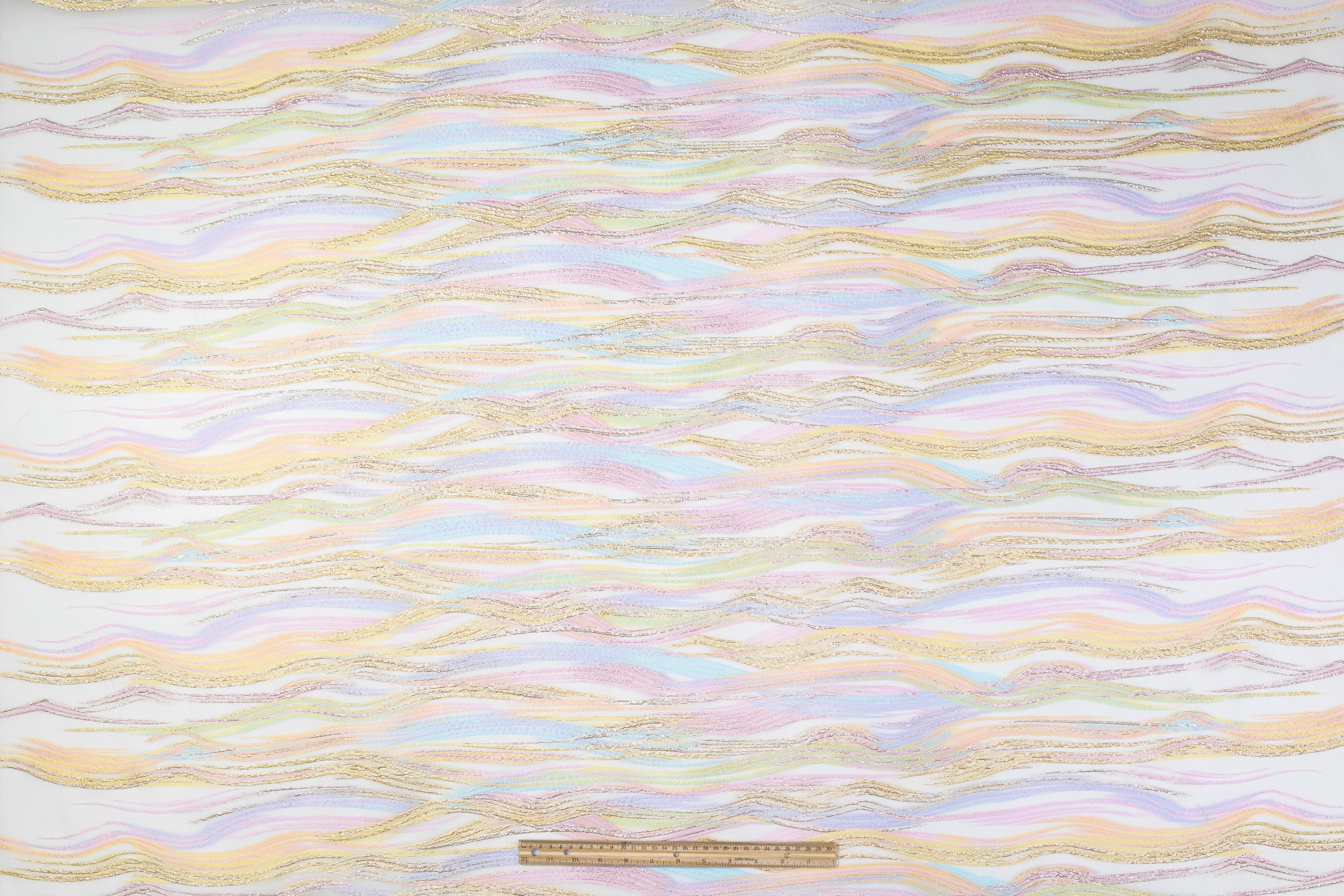 Italian Silk Blend Decoupé - Multicolor