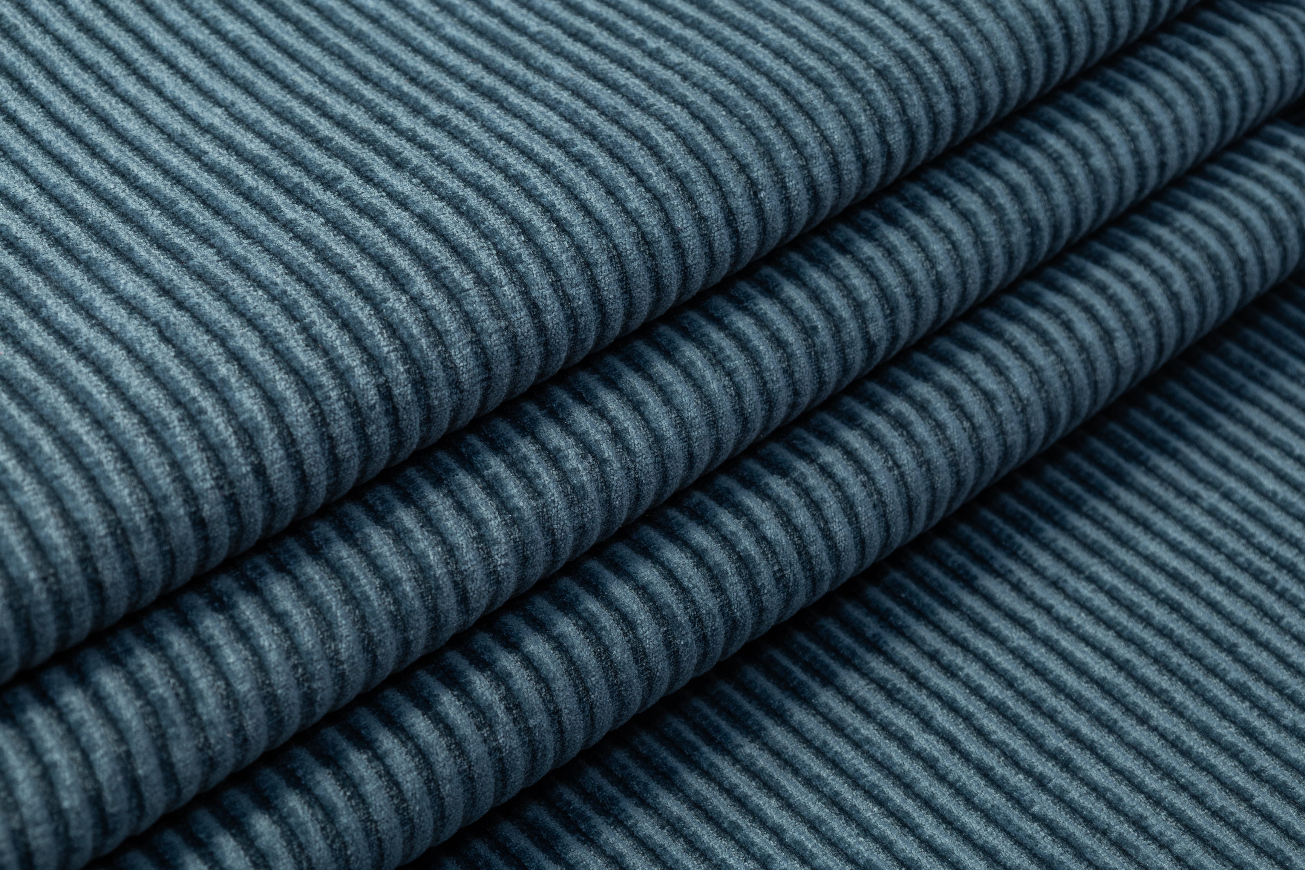 Upholstery Corduroy - Peacock Blue