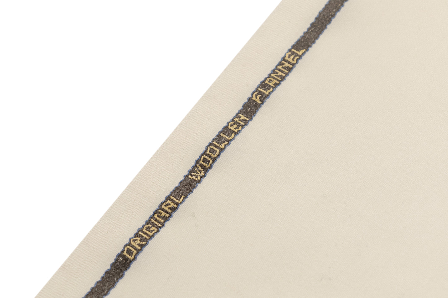 Vitale Barberis Canonico - Italian Wool Flannel Suiting - Off White