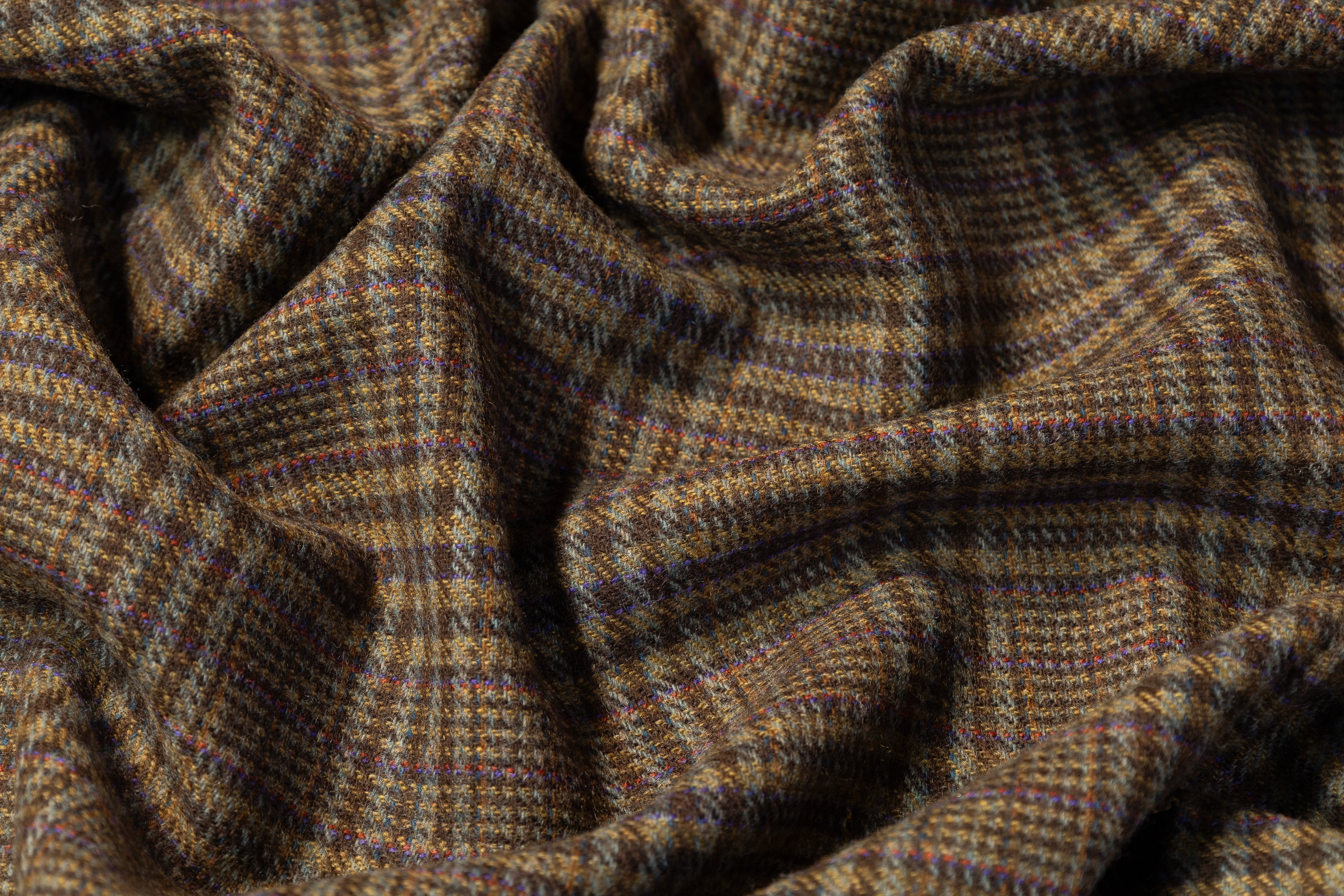Etro - Plaid Italian Wool Cashmere Suiting