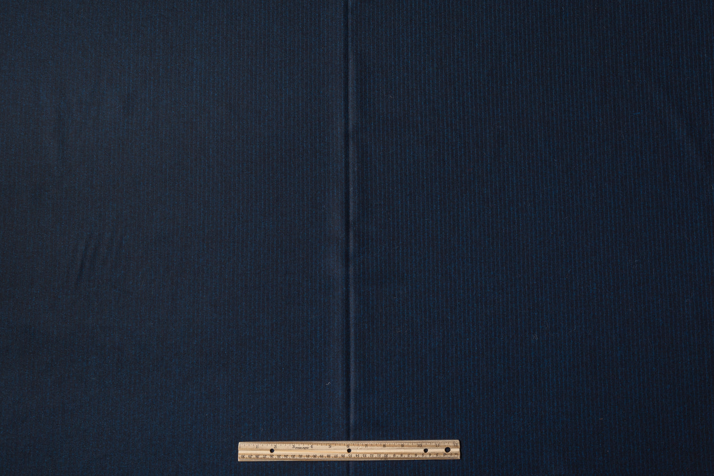 Striped Italian Wool Flannel - Blue