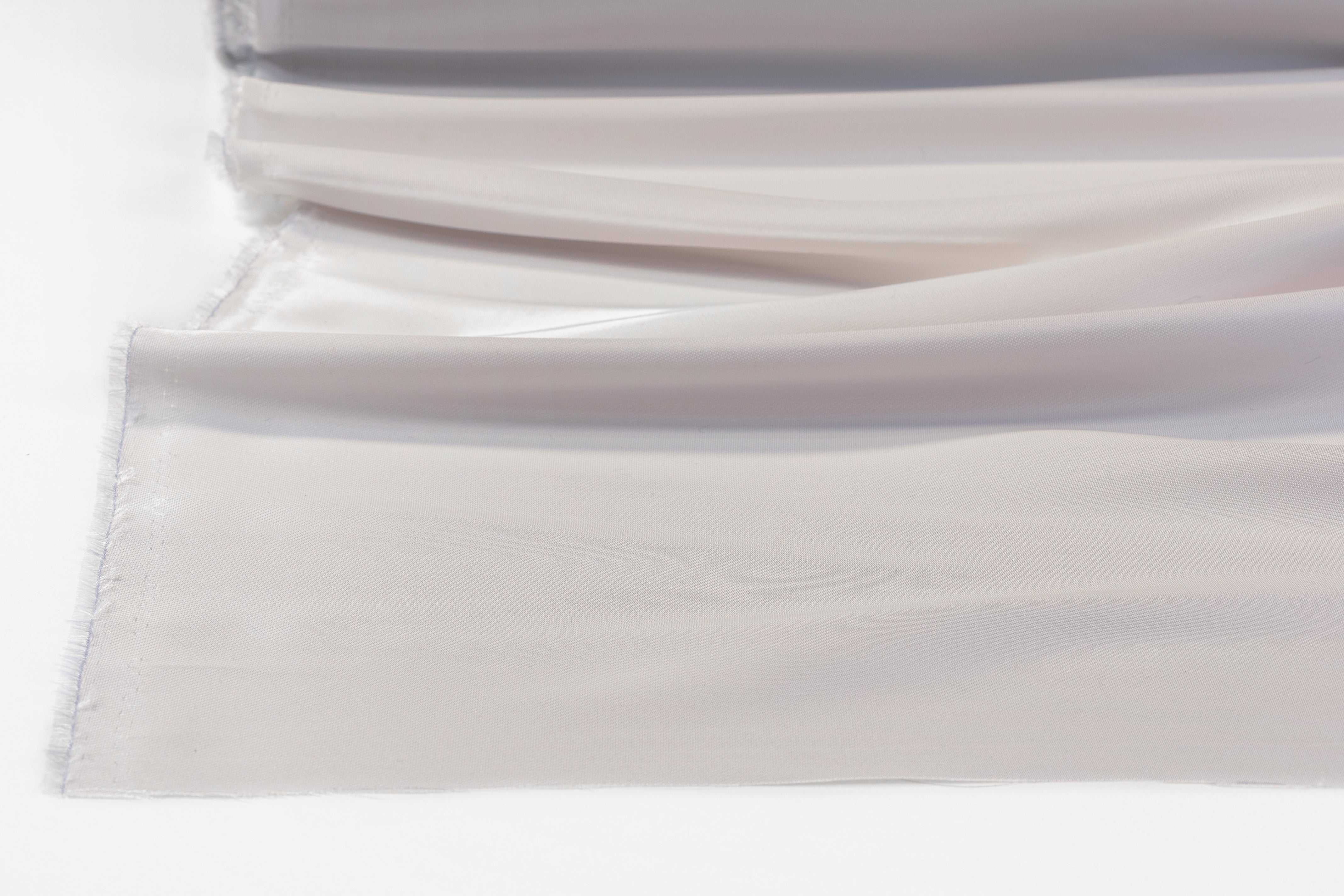 Italian Liquid Satin Lamé - Silver