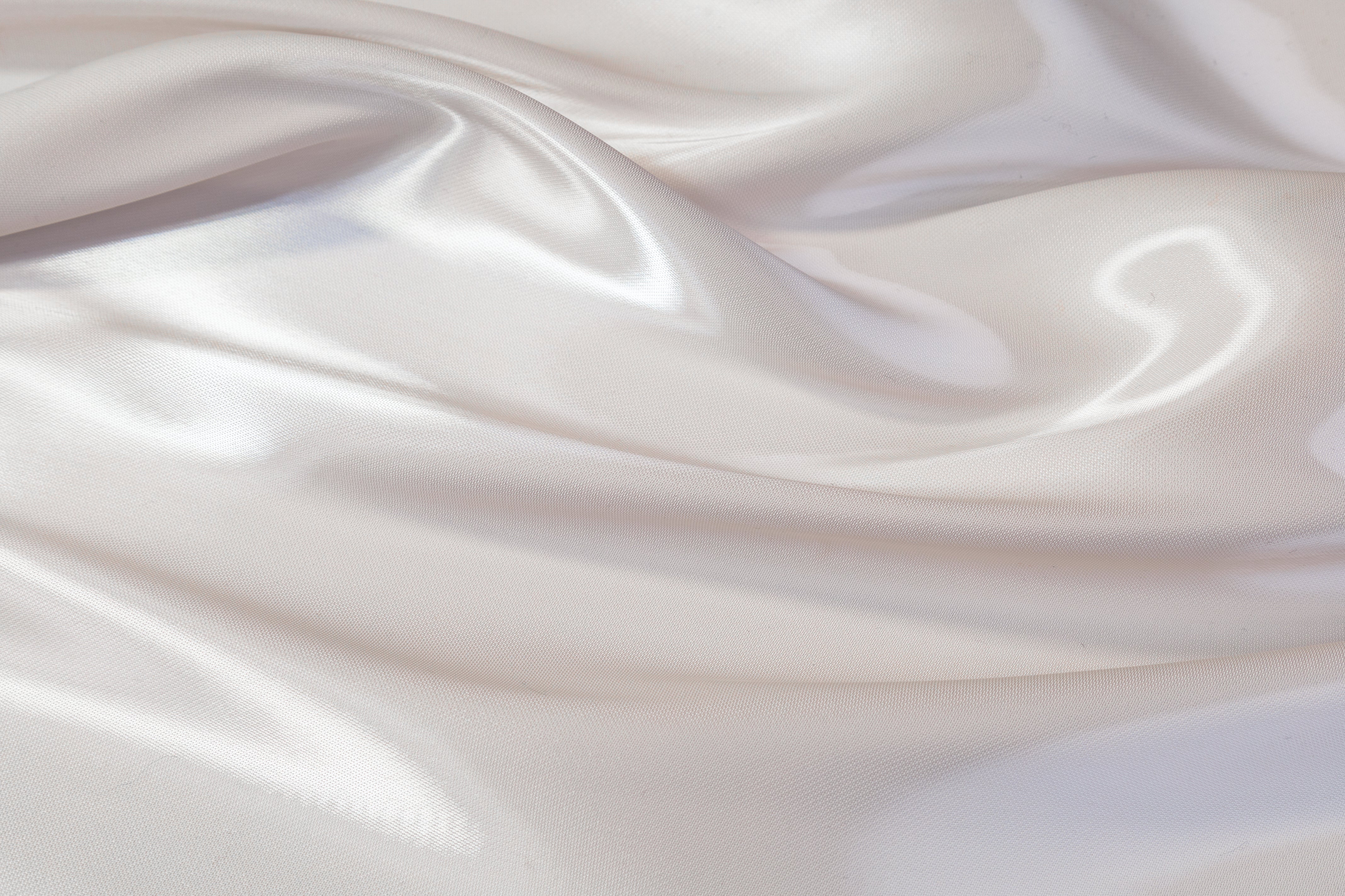 Italian Liquid Satin Lamé - Silver