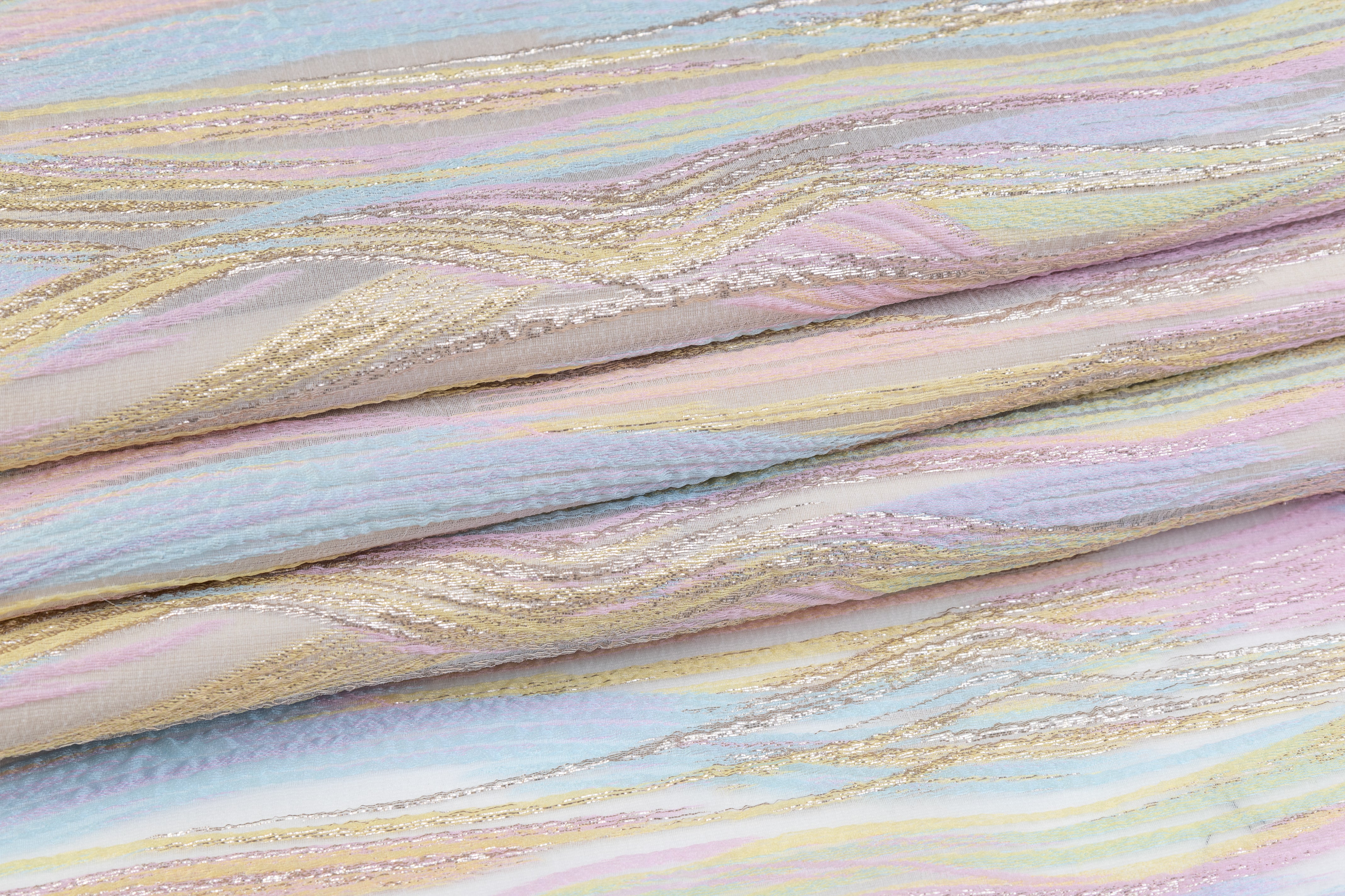 Italian Silk Blend Decoupé - Multicolor
