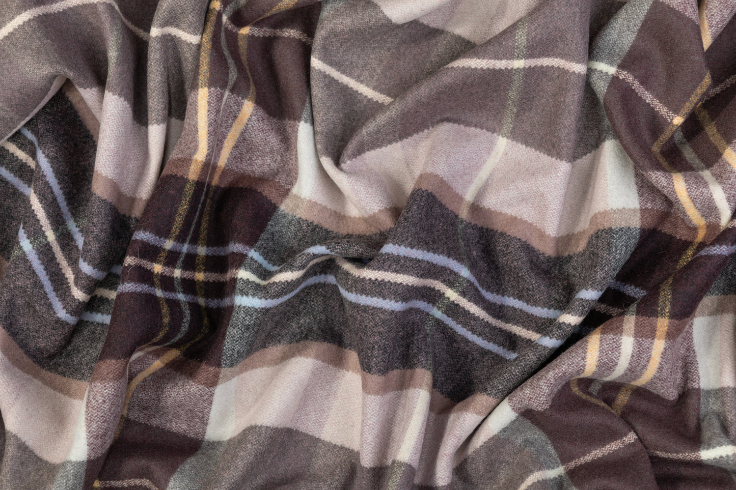 Double Faced Italian Wool Coating - Mauve