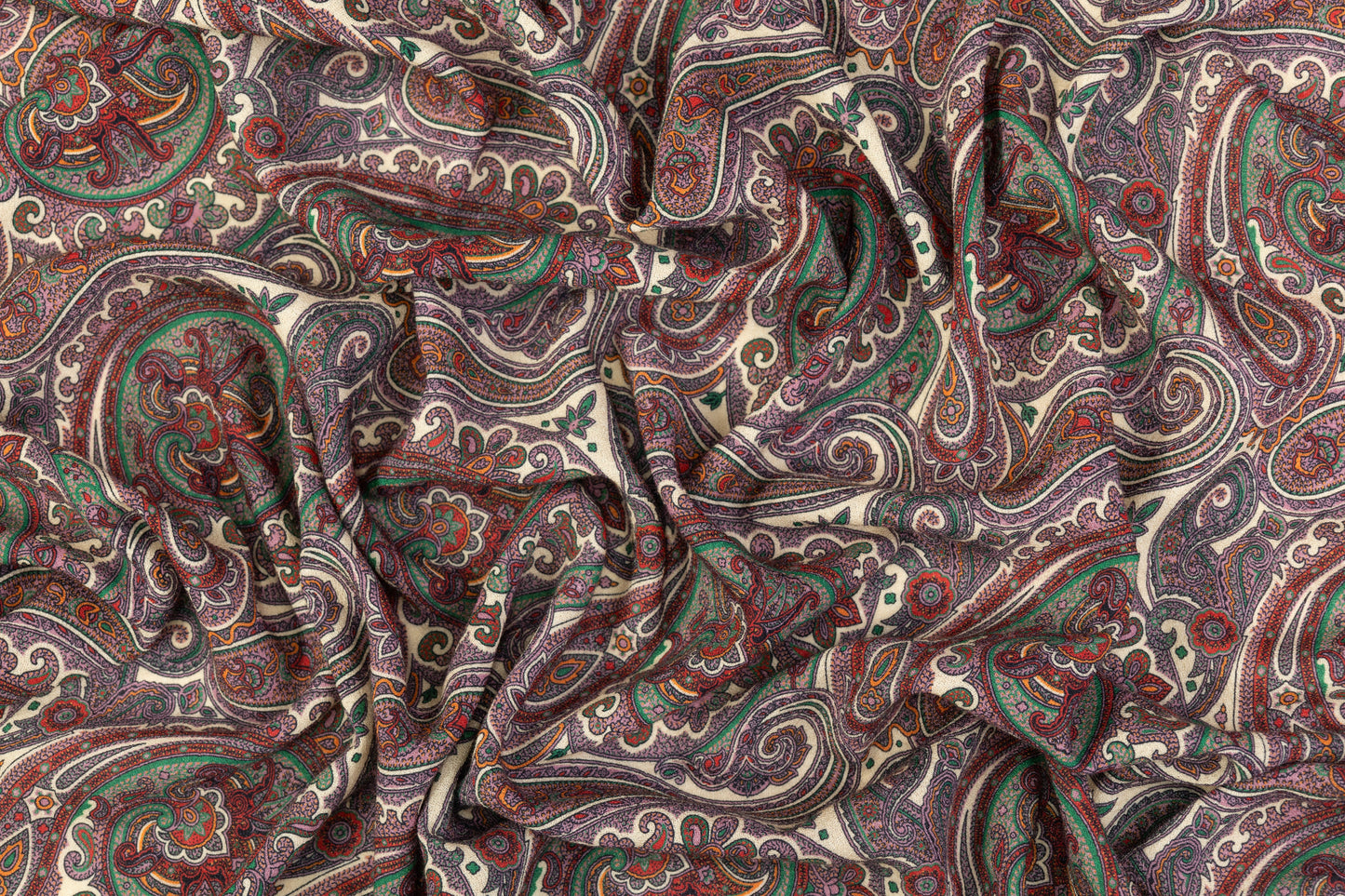 Etro - Printed Italian Wool Crepe - Multicolor
