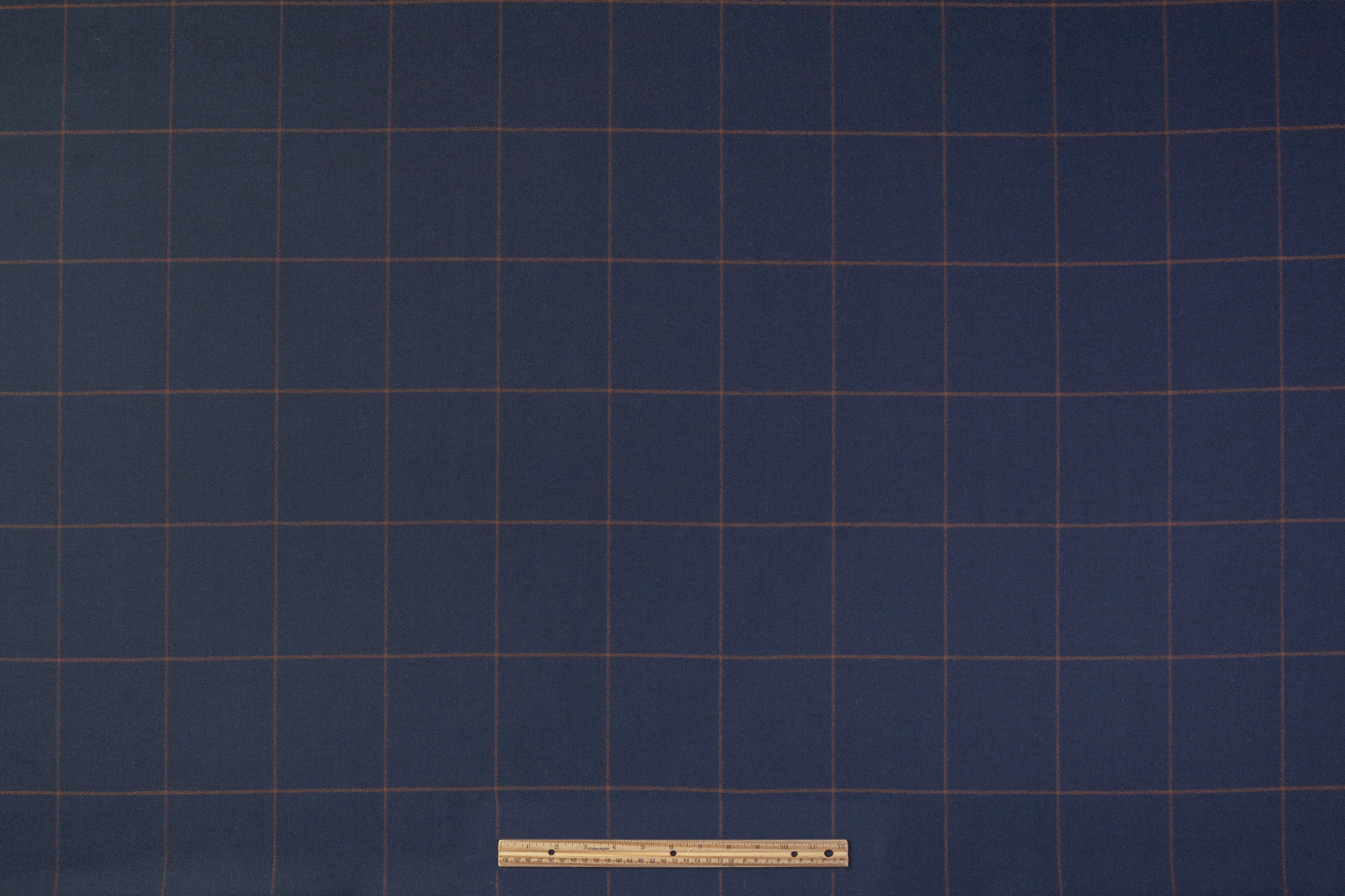 Carnet - Double Faced Italian Wool Coating - Teal / Navy