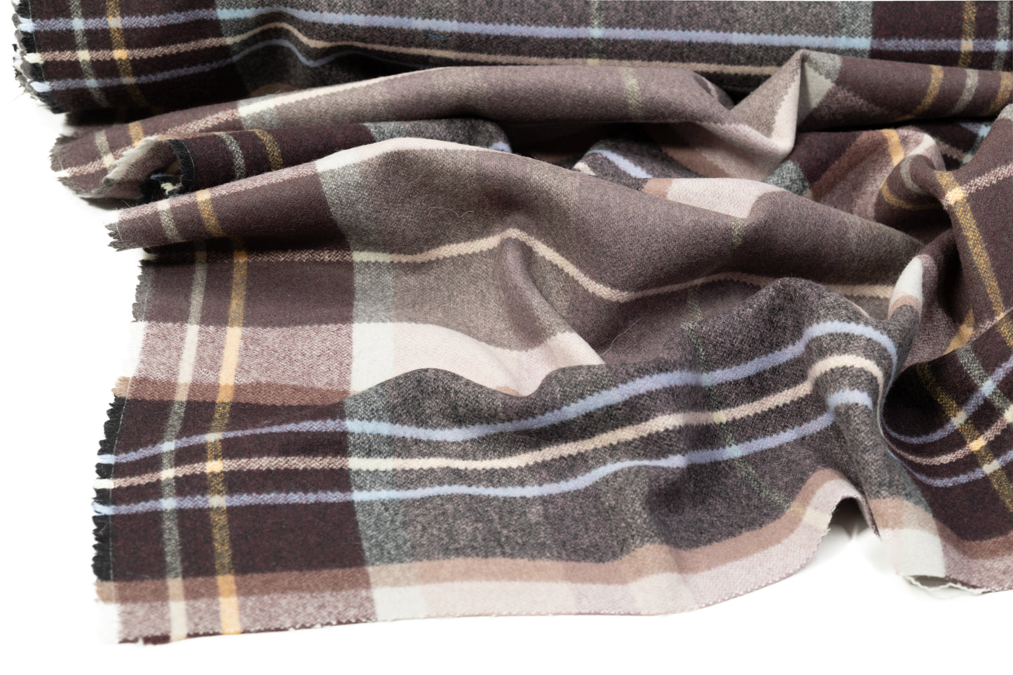 Double Faced Italian Wool Coating - Mauve