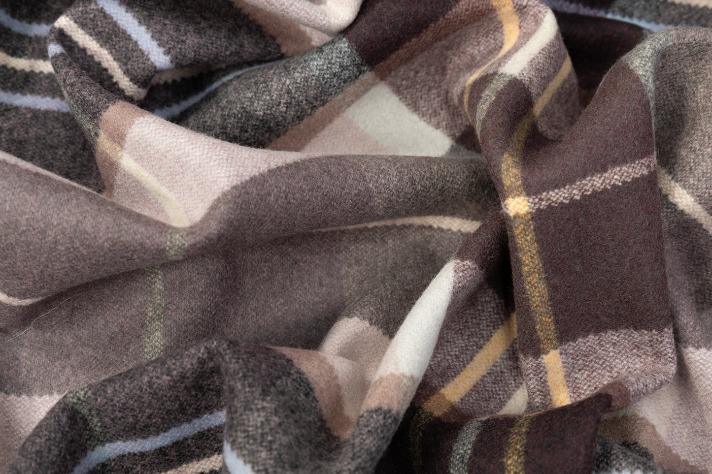 Double Faced Italian Wool Coating - Mauve