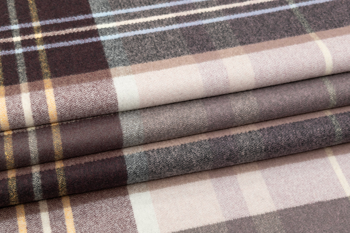 Double Faced Italian Wool Coating - Mauve