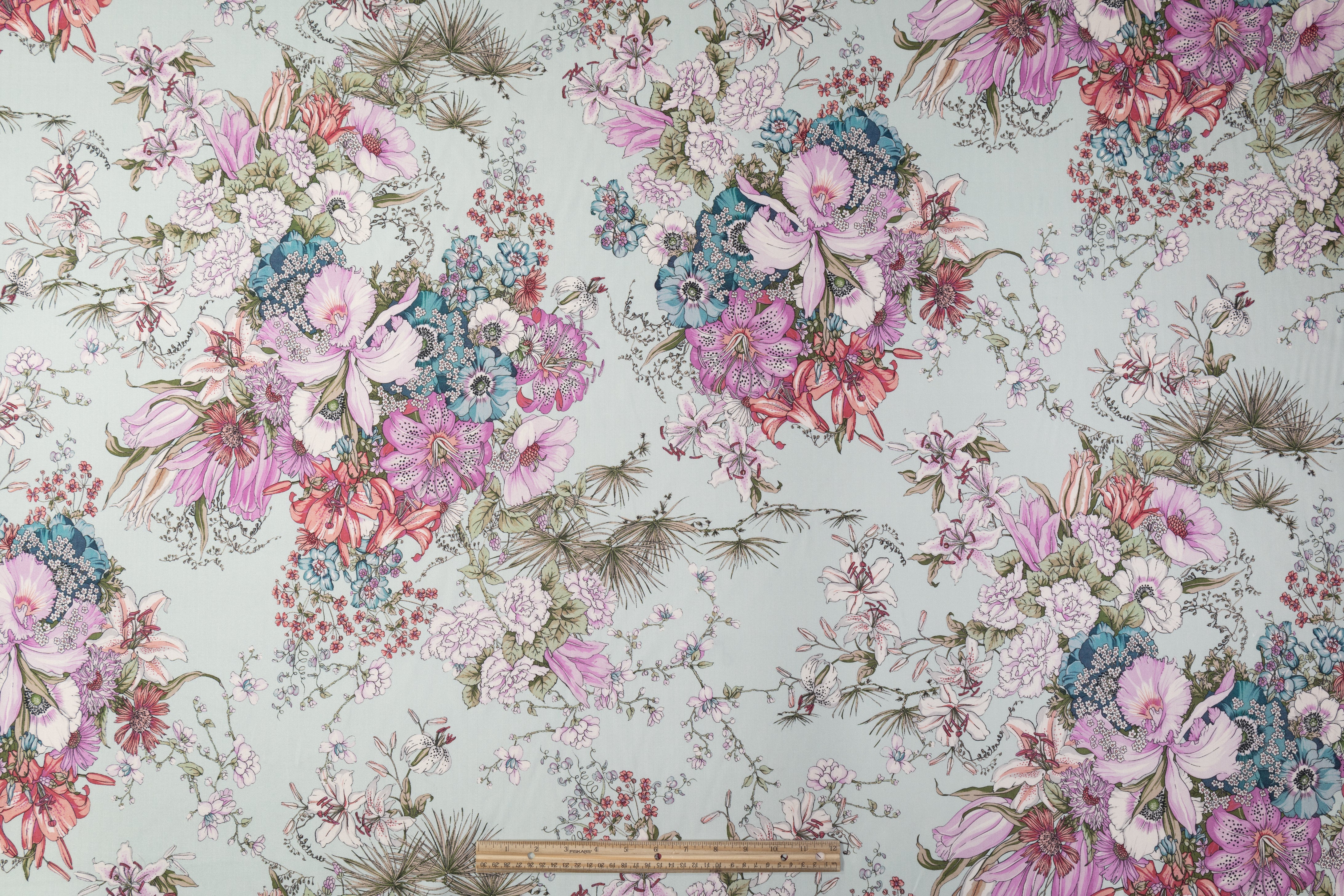 Emanuel Ungaro - Floral Silk and Wool Blend - Green